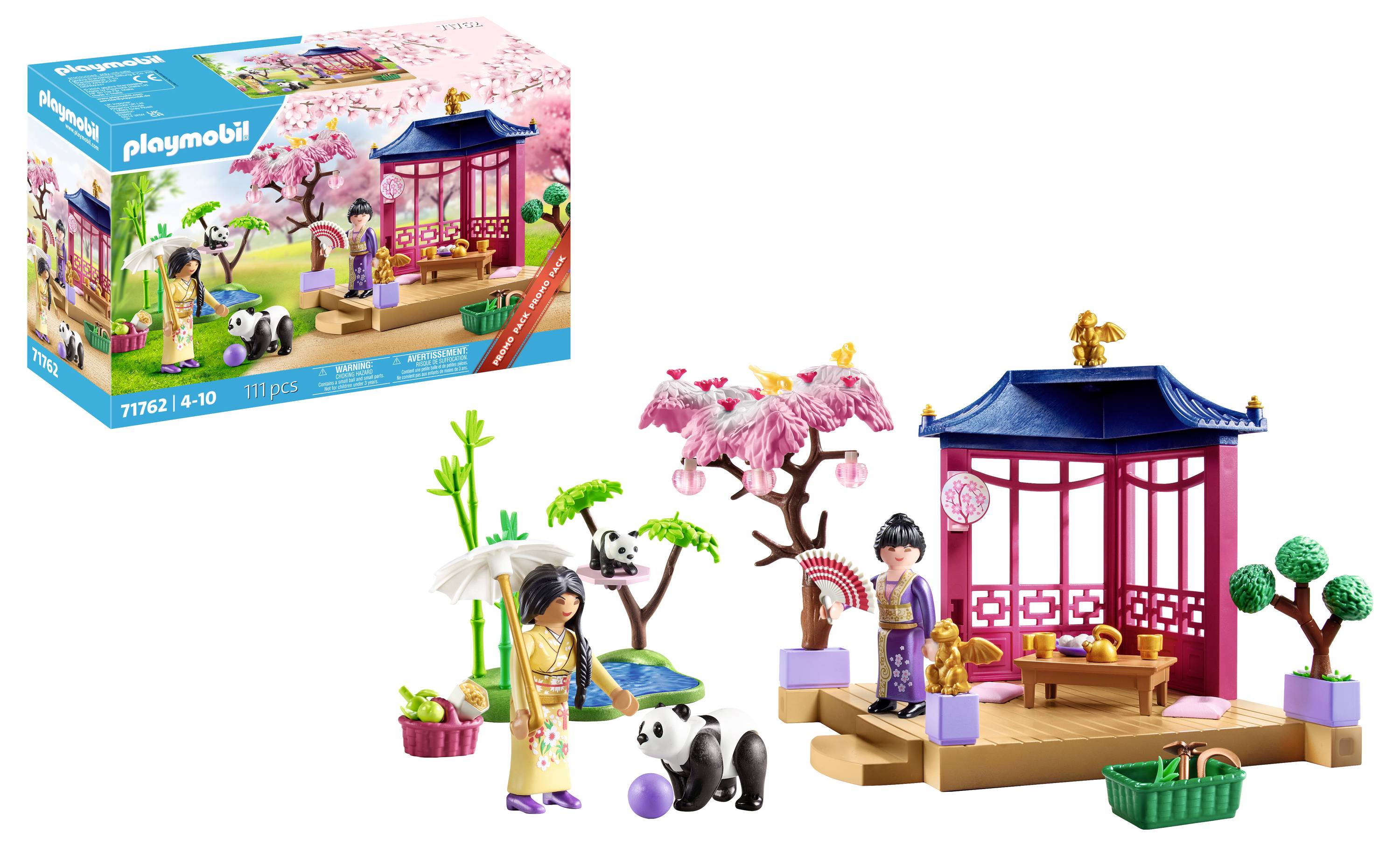 Playmobil® My Life Asiatischer Garten mit Pandafütterung 71762