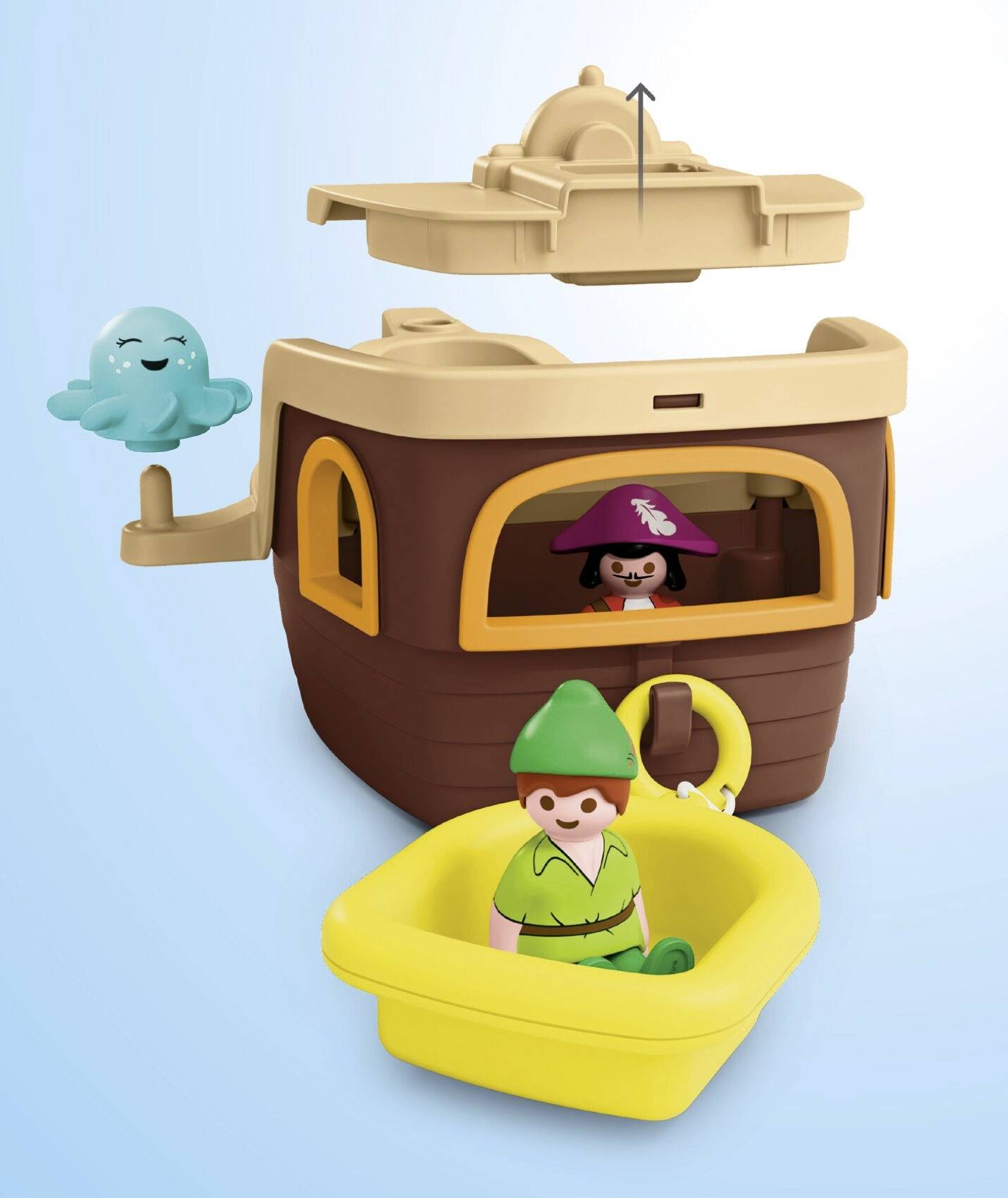 Playmobil® JUNIOR Disney Peter Pans Piratenschiff mit Wasserspritzspaß 71769