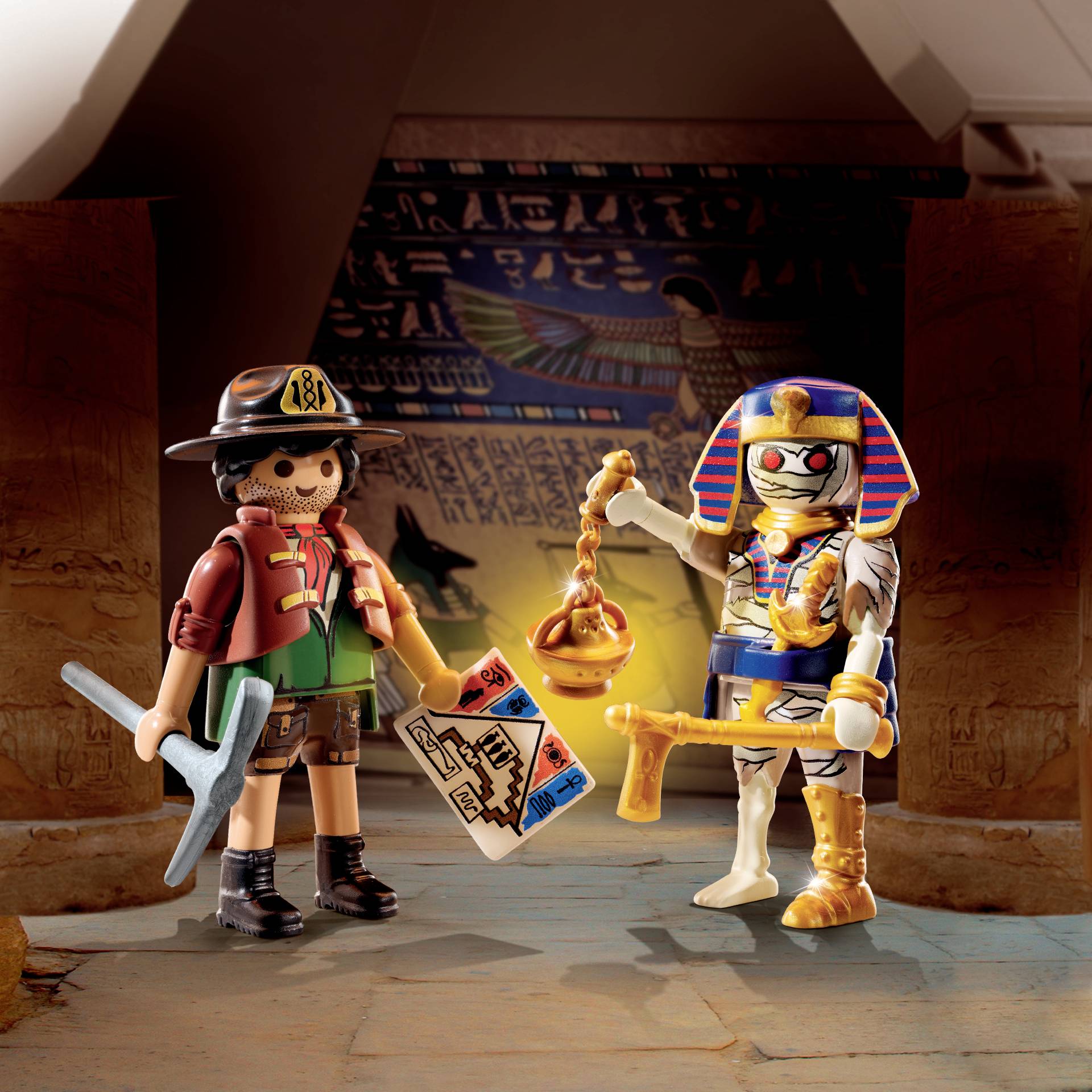 Playmobil® DUOPACK Schatzsucher und Mumie 71796