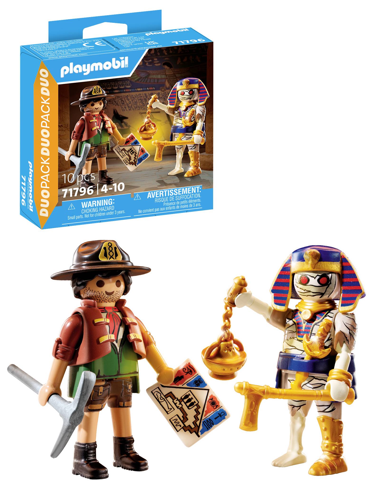 Playmobil® DUOPACK Schatzsucher und Mumie 71796