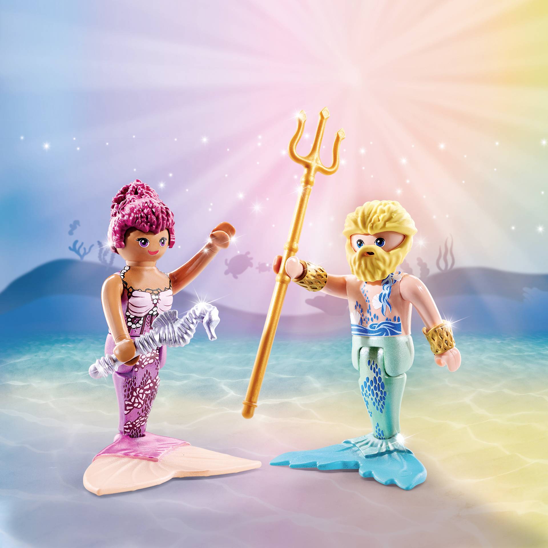 Playmobil® DUOPACK Meerjungfrau und Meermann 71799