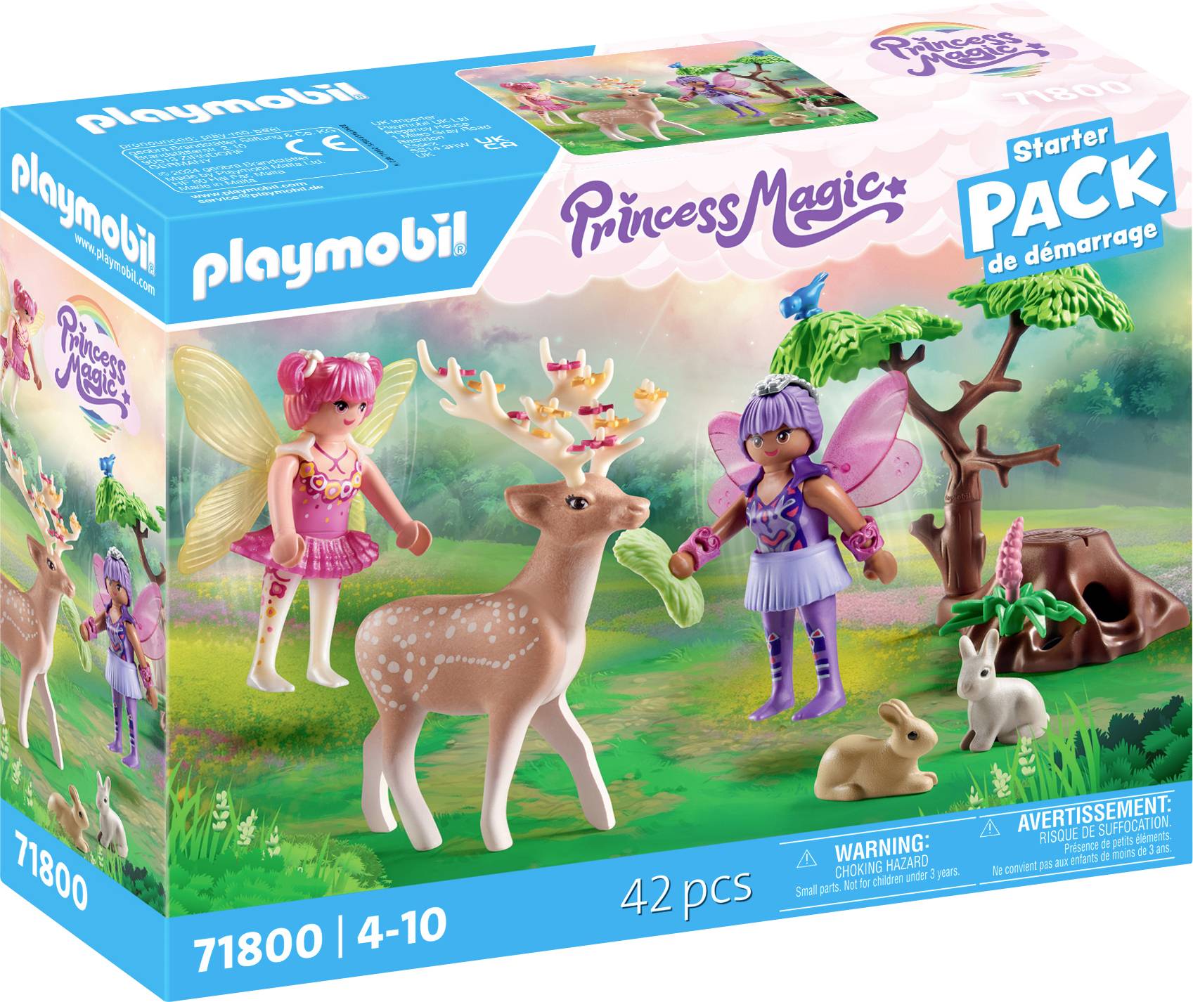 Playmobil® Fairies Feen mit süßen Waldtieren 71800