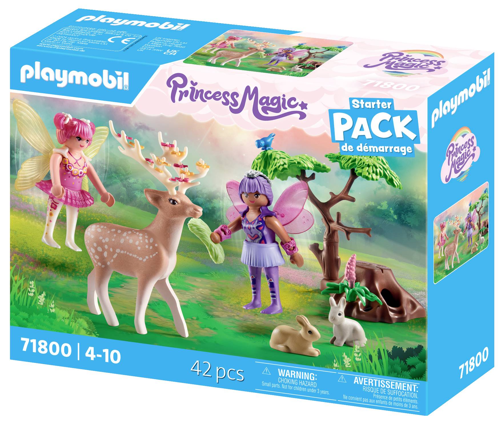 Playmobil® Fairies Feen mit süßen Waldtieren 71800