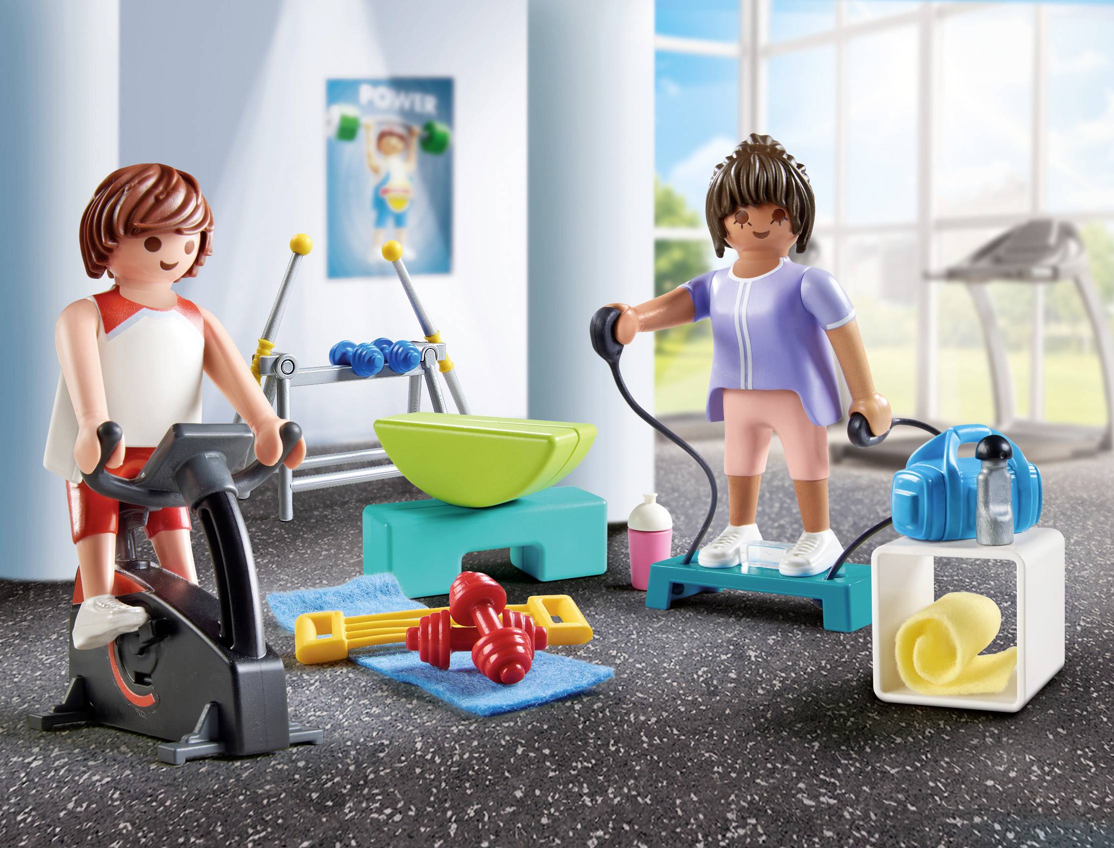 Playmobil® Sports & Action Fitnesstraining 71806
