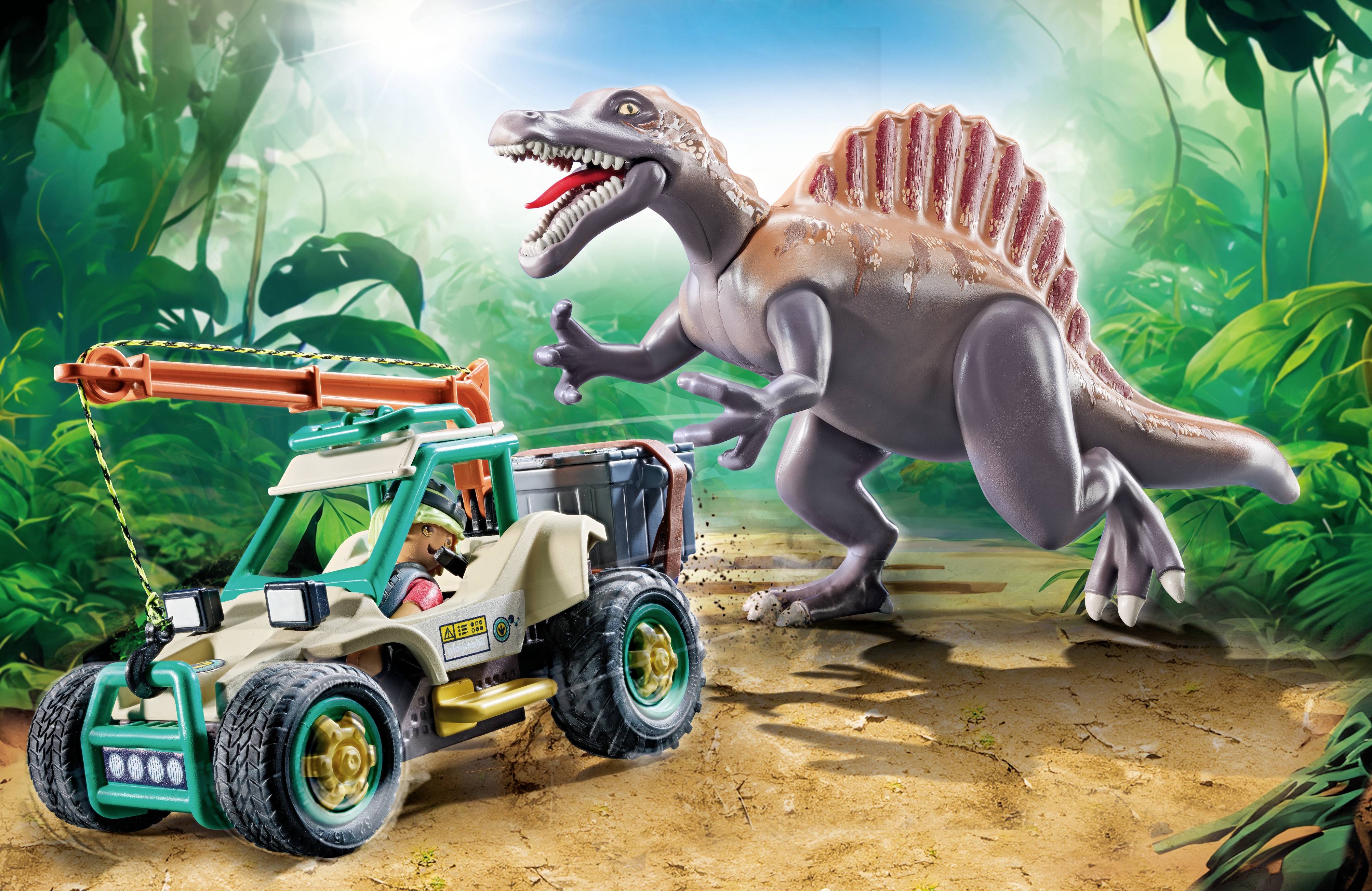 Playmobil® Dinos Spinosaurus-Angriff auf Dino-Ausgrabung 71820