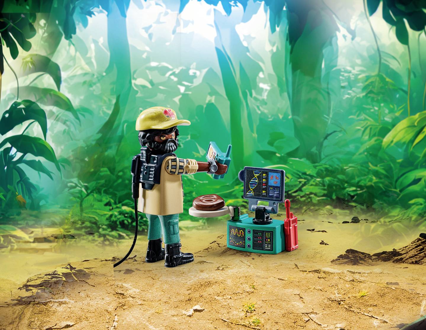 Playmobil® Dinos Triceratops mit Jungtier 71821