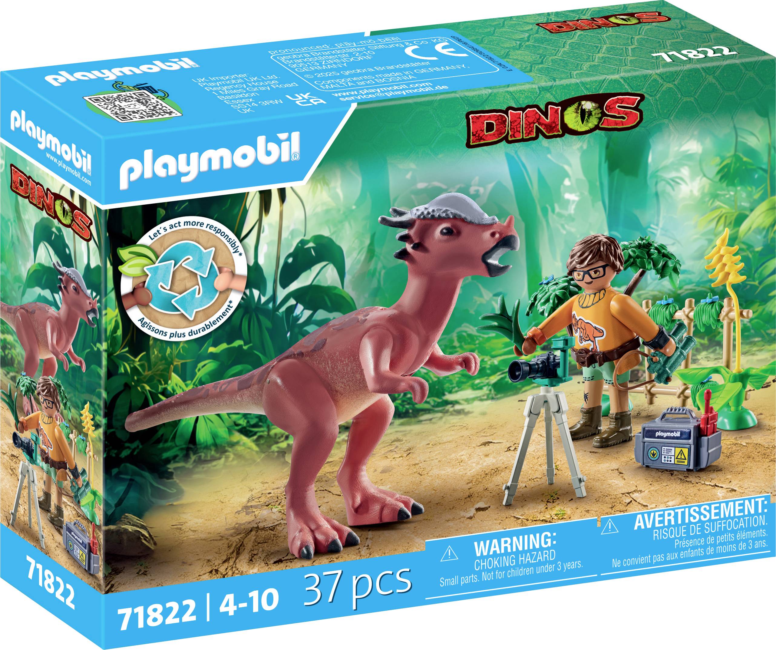 Playmobil® Dinos Stygimoloch-Beobachtung 71822