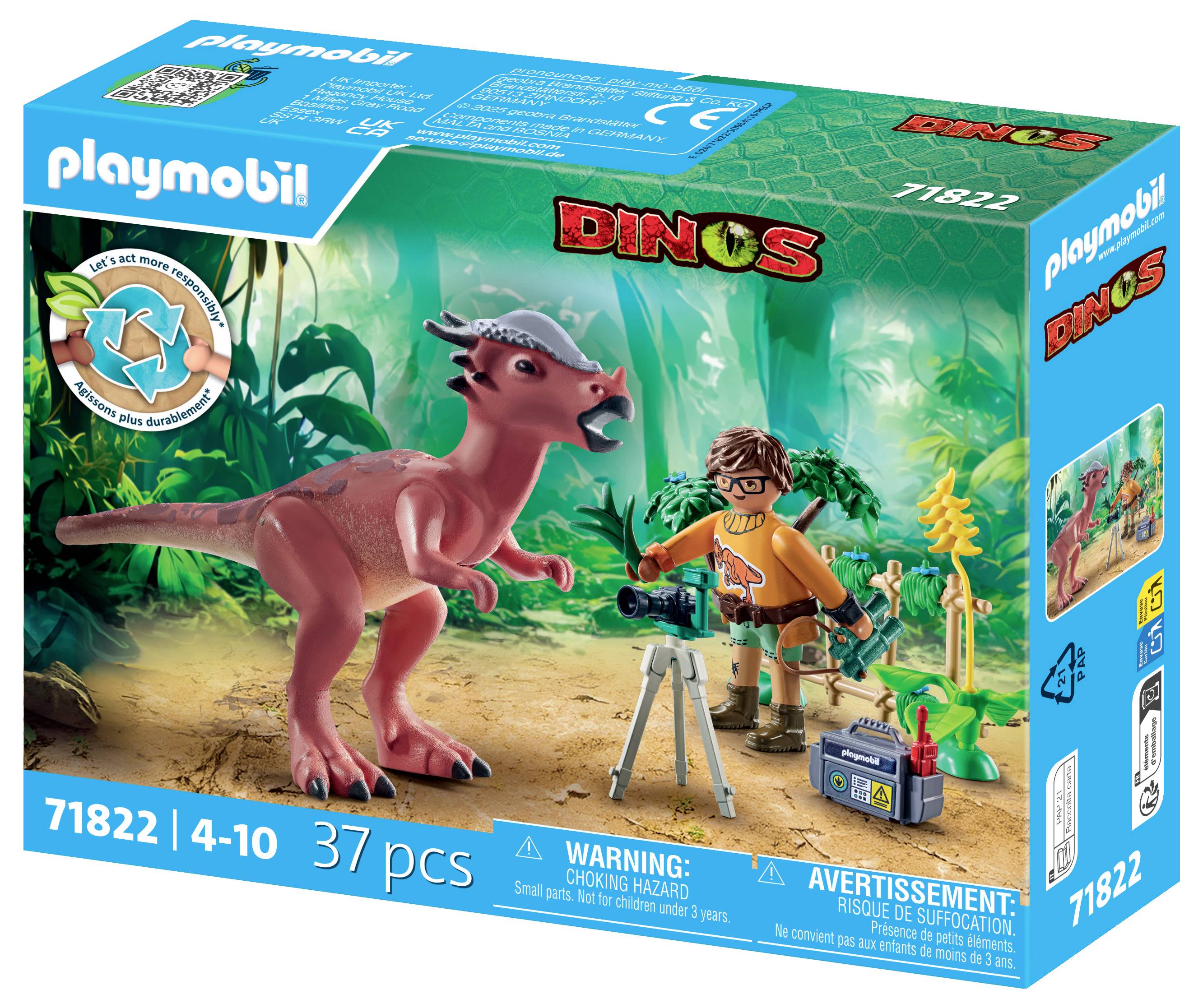 Playmobil® Dinos Stygimoloch-Beobachtung 71822