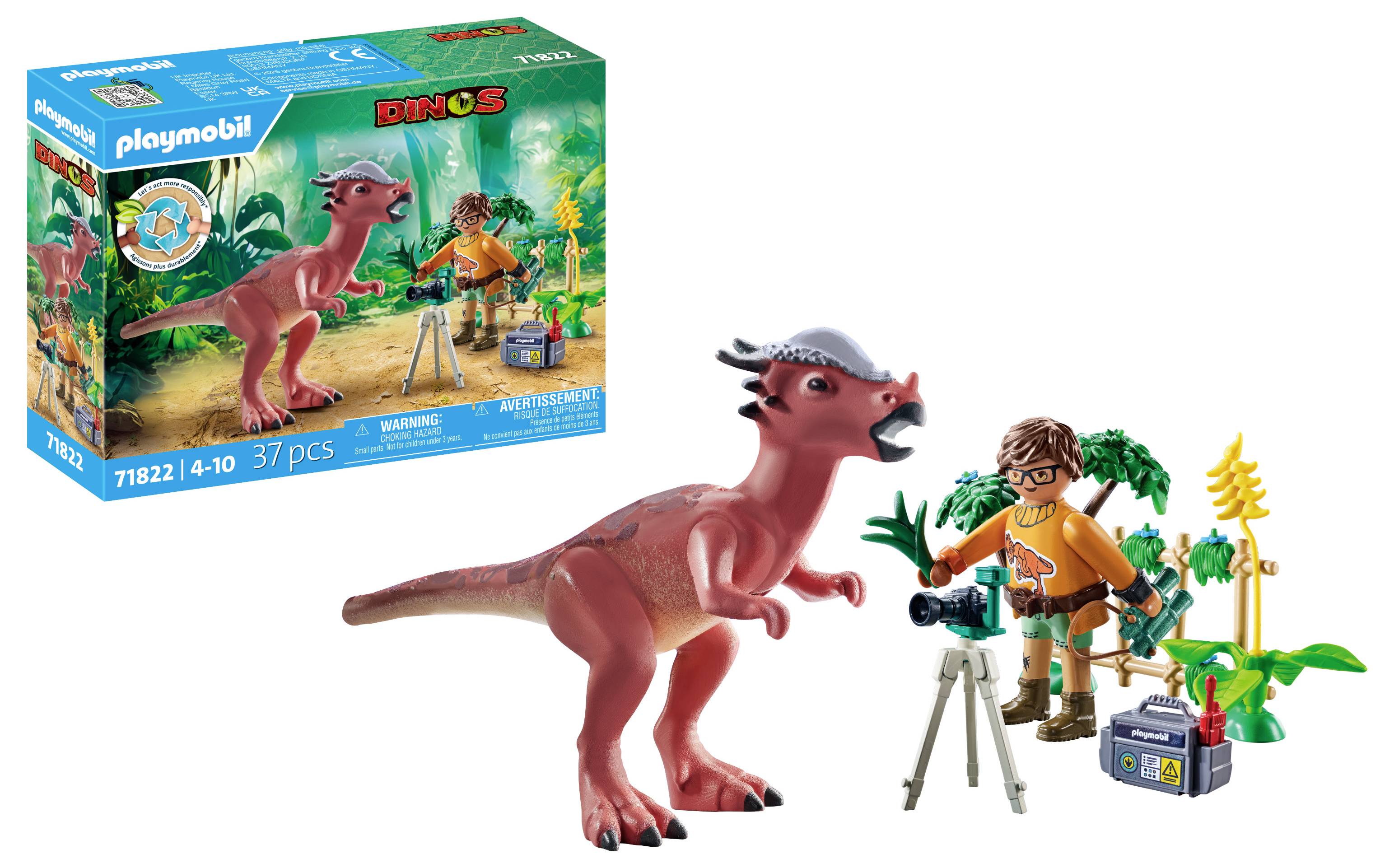 Playmobil® Dinos Stygimoloch-Beobachtung 71822