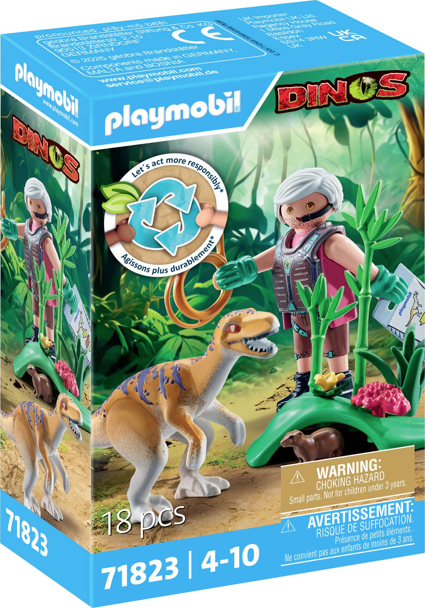 Playmobil® Dinos Velociraptor 71823