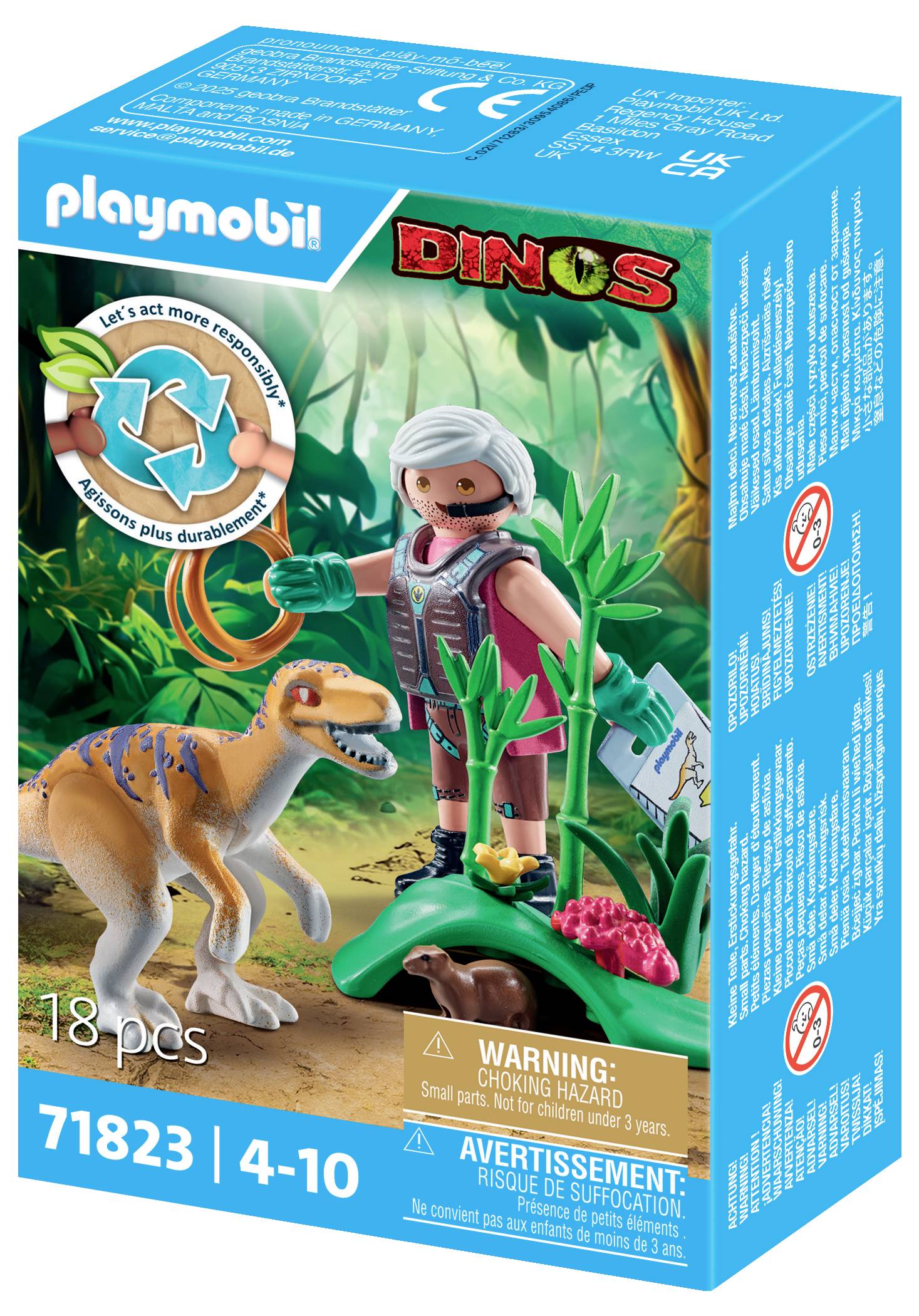 Playmobil® Dinos Velociraptor 71823