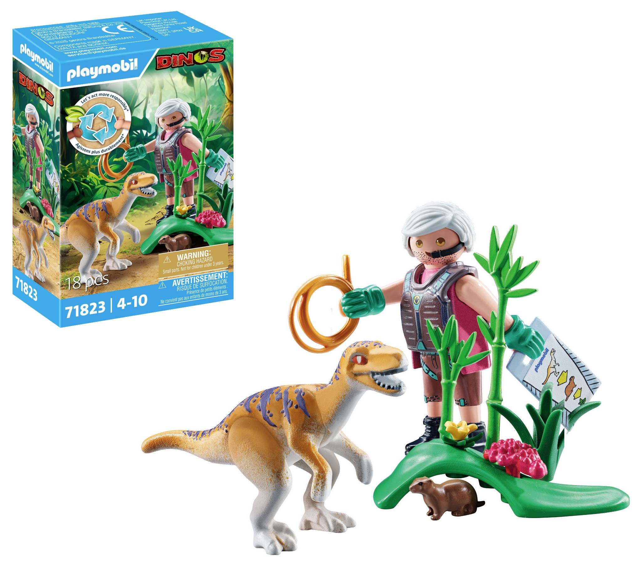Playmobil® Dinos Velociraptor 71823
