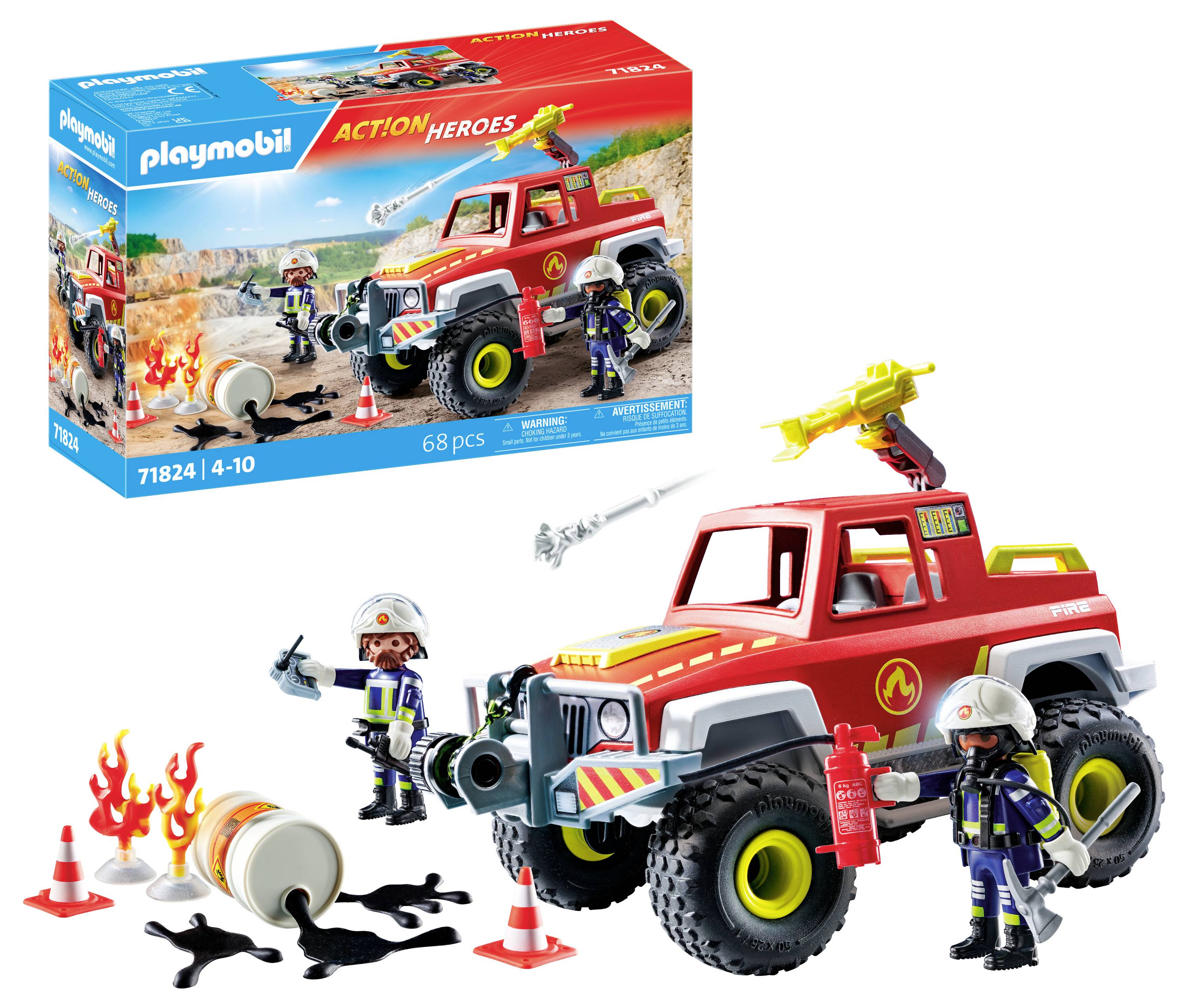 Playmobil® ACT!ON HEROES Feuerwehrtruck 71824
