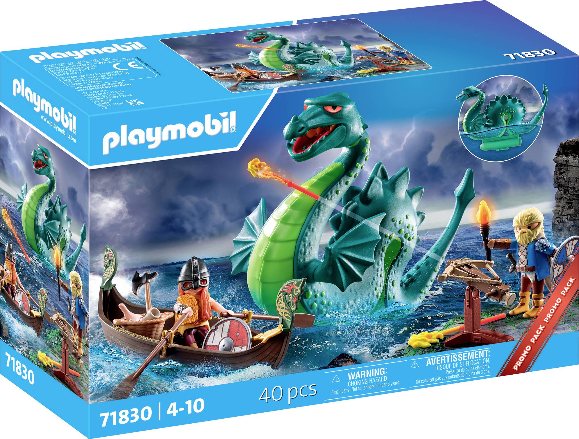 Playmobil® History Wikinger mit Seeungeheuer 71830