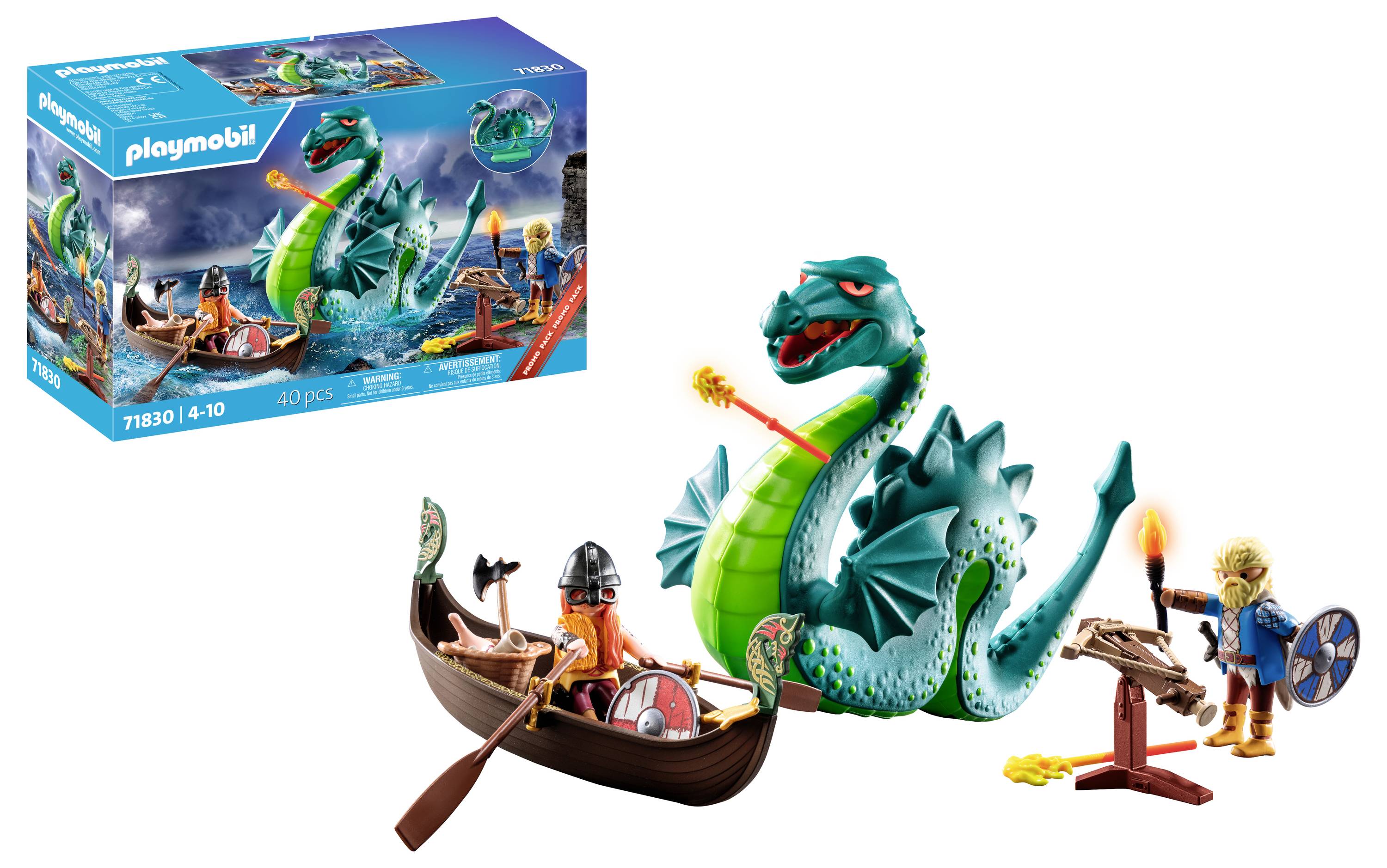 Playmobil® History Wikinger mit Seeungeheuer 71830