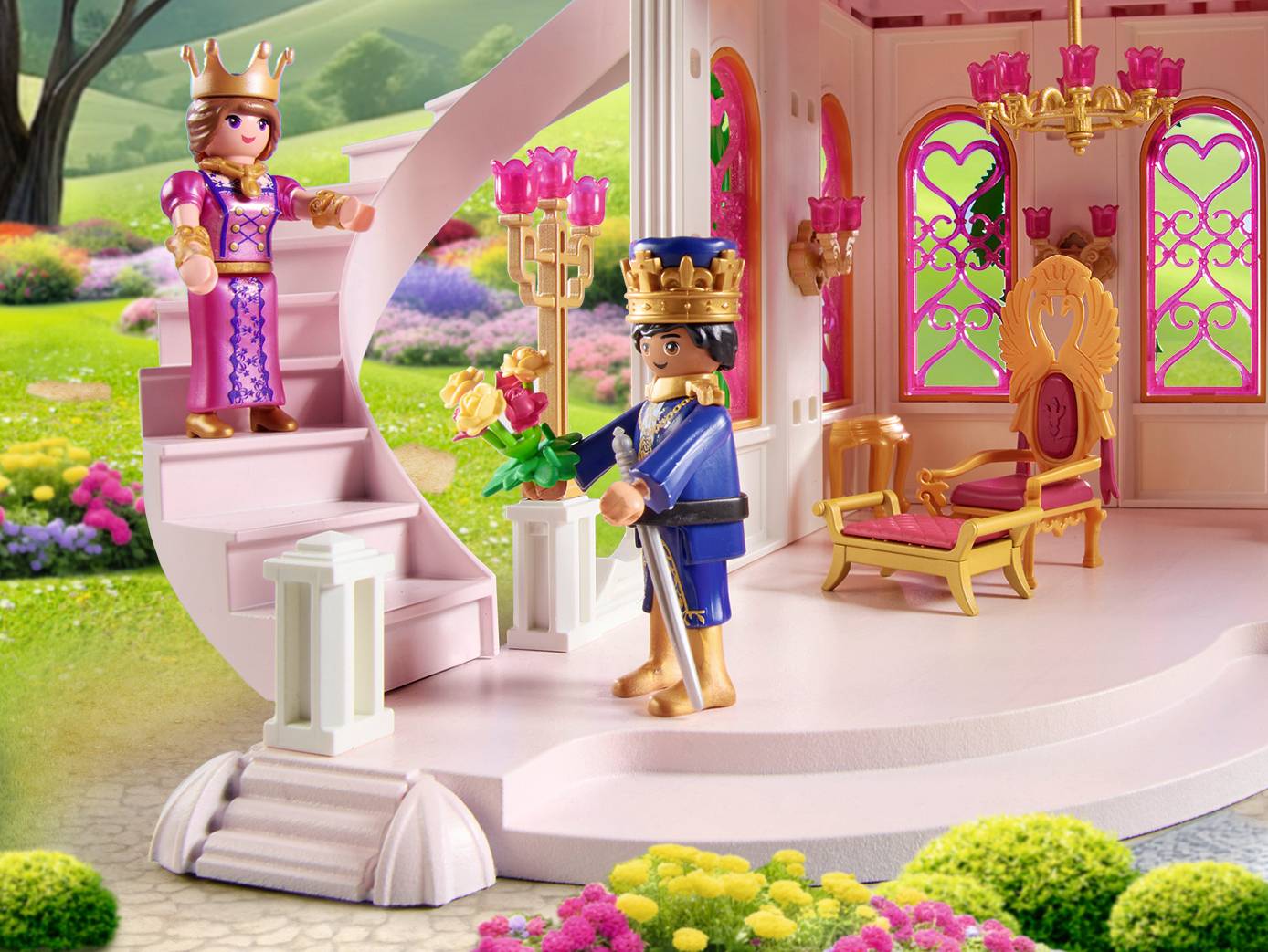 Playmobil® Princess Magic Prinzessinnenschloss mit Königspaar 71845