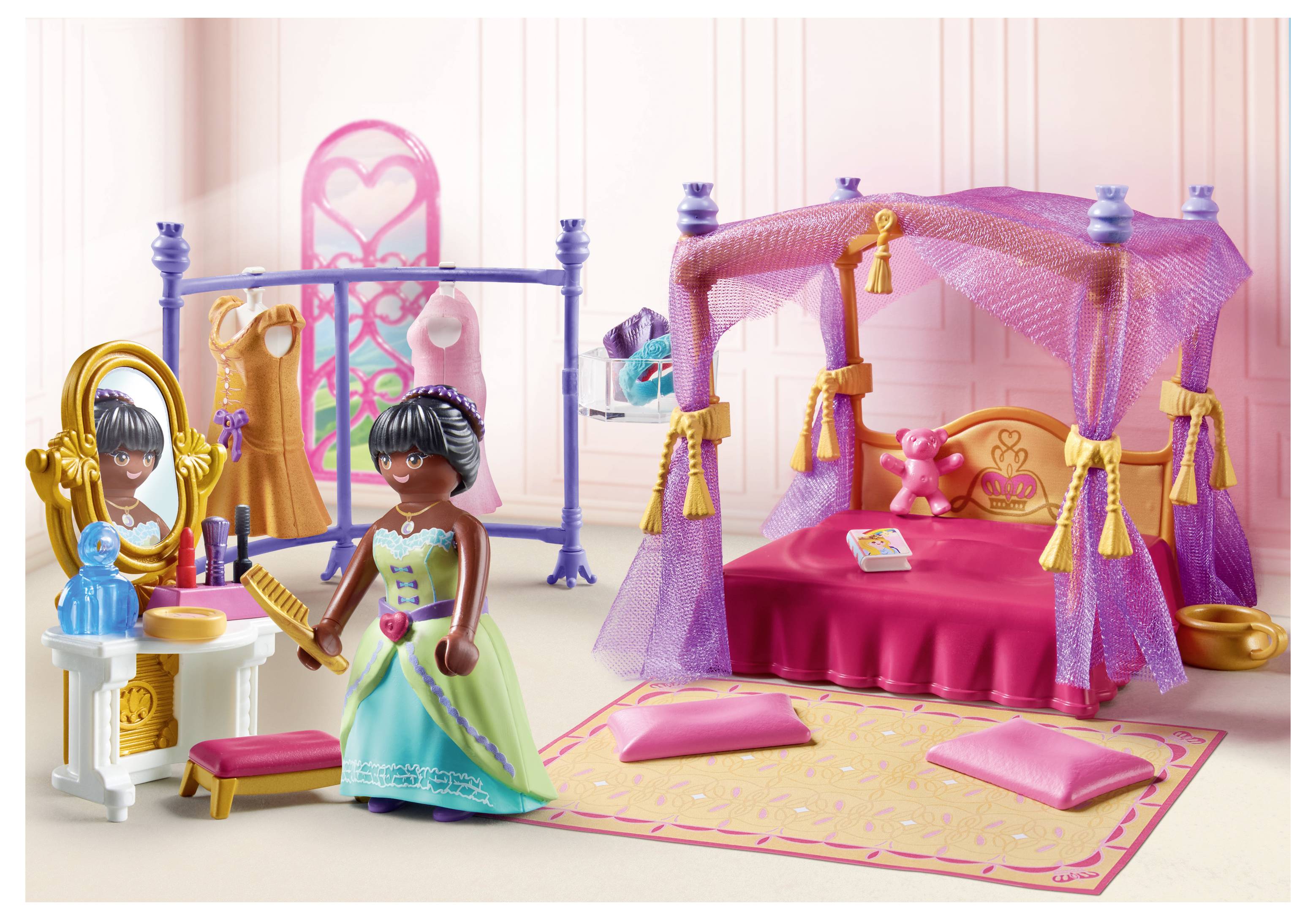 Playmobil® Princess Magic Prinzessinnen-Schlafzimmer mit Ankleide 71847