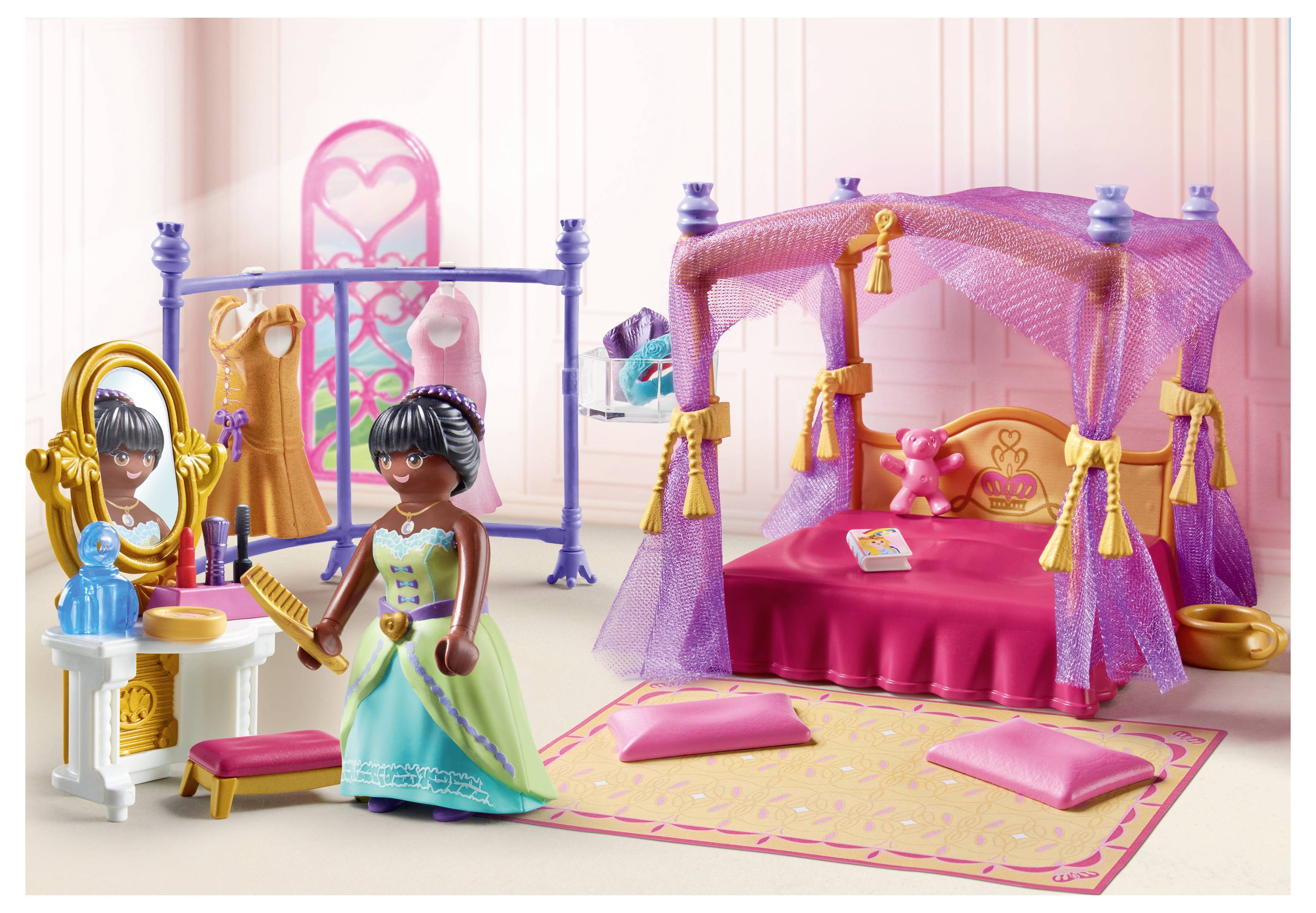 Playmobil® Princess Magic Prinzessinnen-Schlafzimmer mit Ankleide 71847