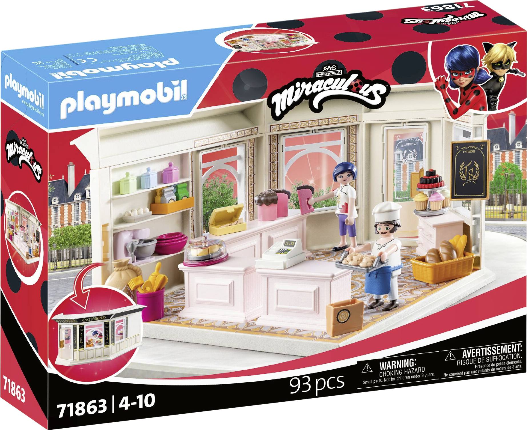 Playmobil® Miraculous Französische Bäckerei 71863