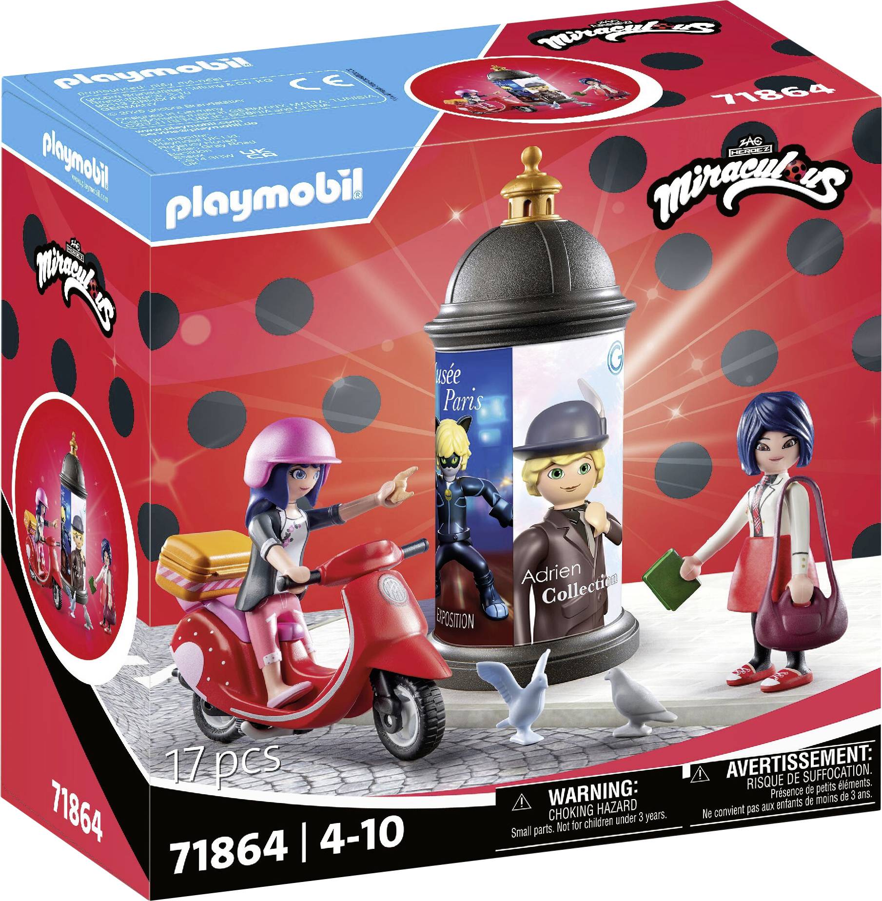 Playmobil® Miraculous Rollerfahrt durch Paris 71864