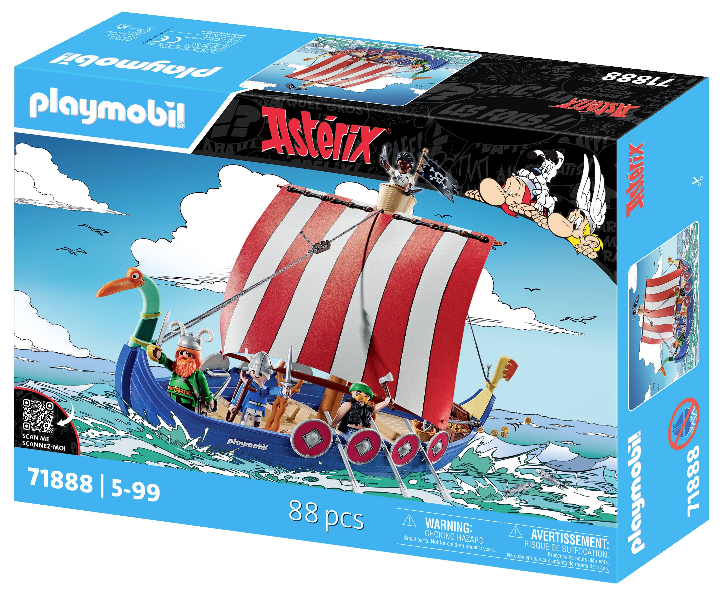 Playmobil® Asterix Piratenschiff 71888