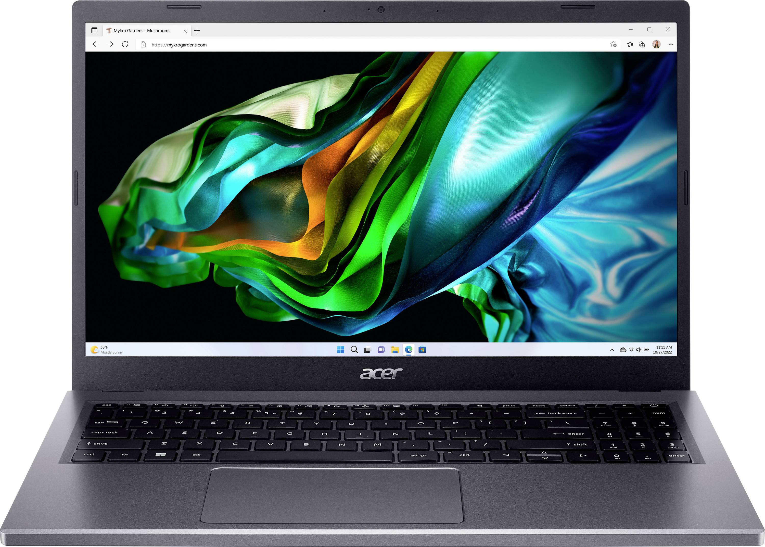 Acer Notebook 39.6 cm (15.6 Zoll) Full HD Intel® Core™ i5 i5-13420H 16 GB RAM 512 GB SSD Deutsch, QWERTZ Intel® UHD Graphics NVIDIA GeForce R