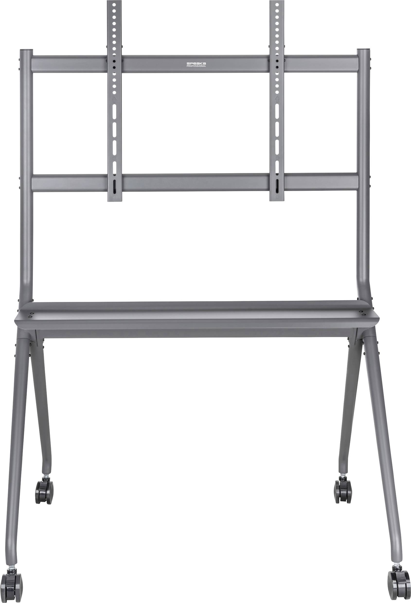 SpeaKa Professional SP-TVC-1100 TV-Rollwagen Höhenverstellbar 127,0cm (50") - 218,4cm (86”) Bodenständer, Höhenverstellbar