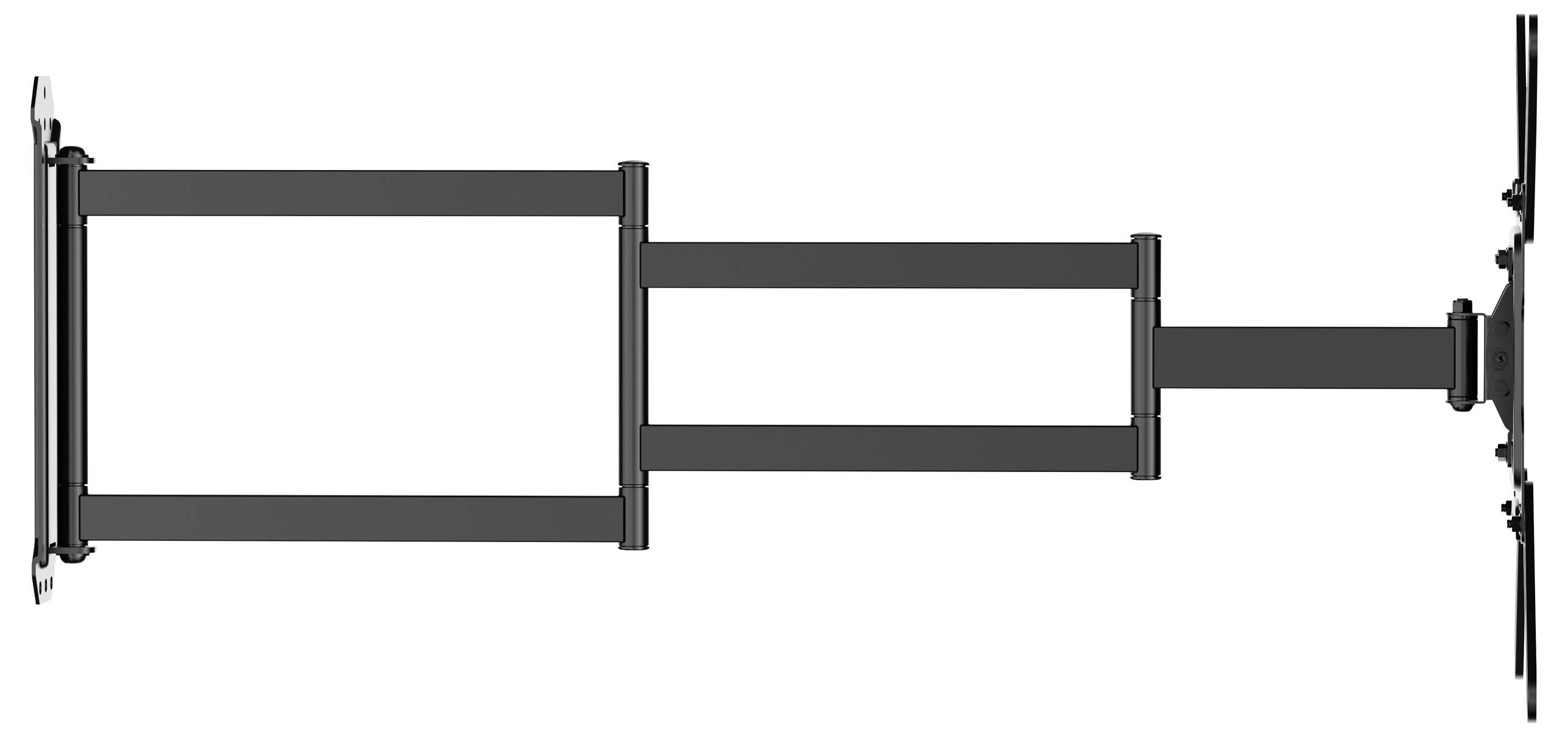 SpeaKa Professional SP-TVM-1000 TV-Wandhalterung 58,4cm (23") - 165,1cm (65") Ausziehbar, Neigbar+Schwenkbar