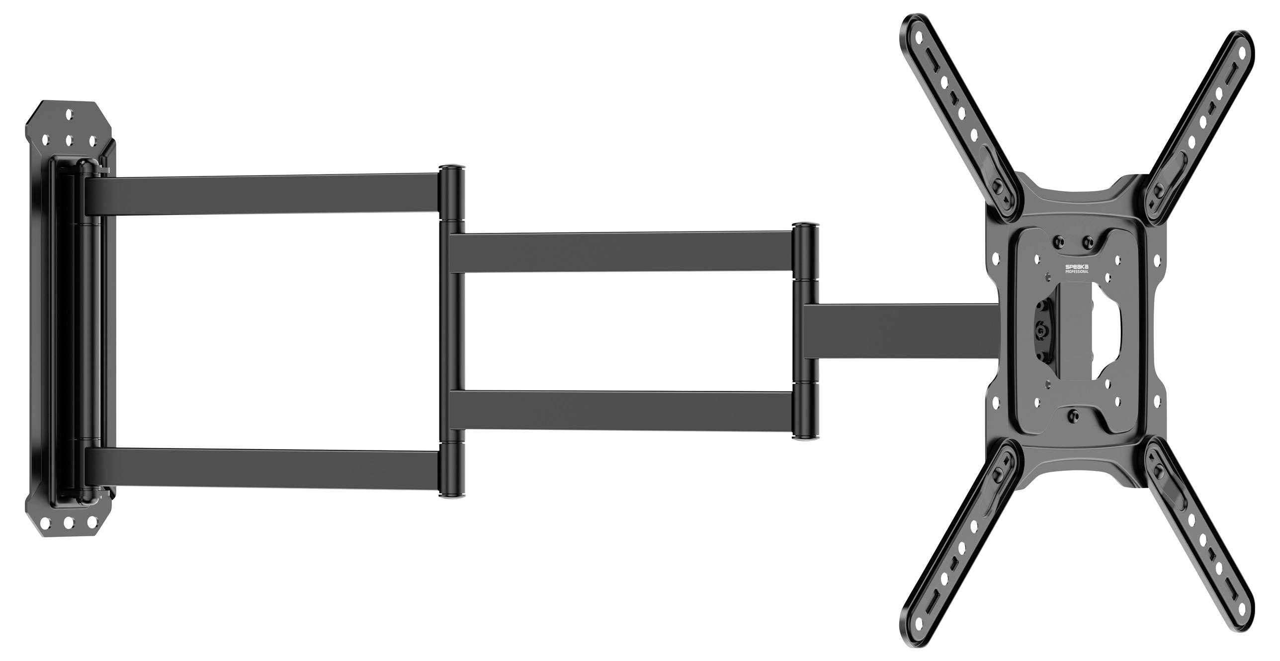 SpeaKa Professional SP-TVM-1000 TV-Wandhalterung 58,4cm (23") - 165,1cm (65") Ausziehbar, Neigbar+Schwenkbar