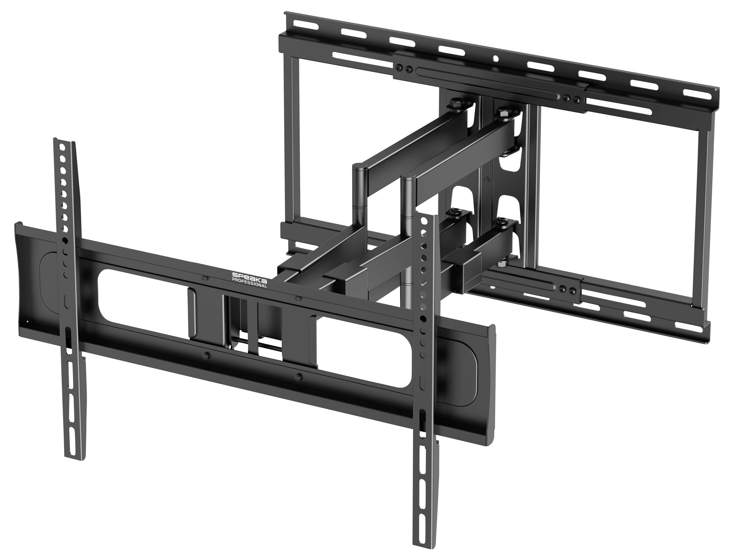 SpeaKa Professional SP-TVM-1200 TV-Wandhalterung 94,0cm (37") - 218,4cm (86”) Ausziehbar, Neigbar+Schwenkbar