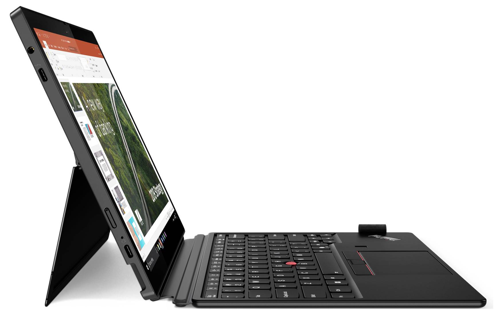 Lenovo Notebook ThinkPad X12 31.2 cm (12.3 Zoll) Full-HD+ Intel® Core™ Ultra 5 134U 16 GB RAM 512 GB SSD Deutsch, QWERTZ Schwarz 21LK001LG
