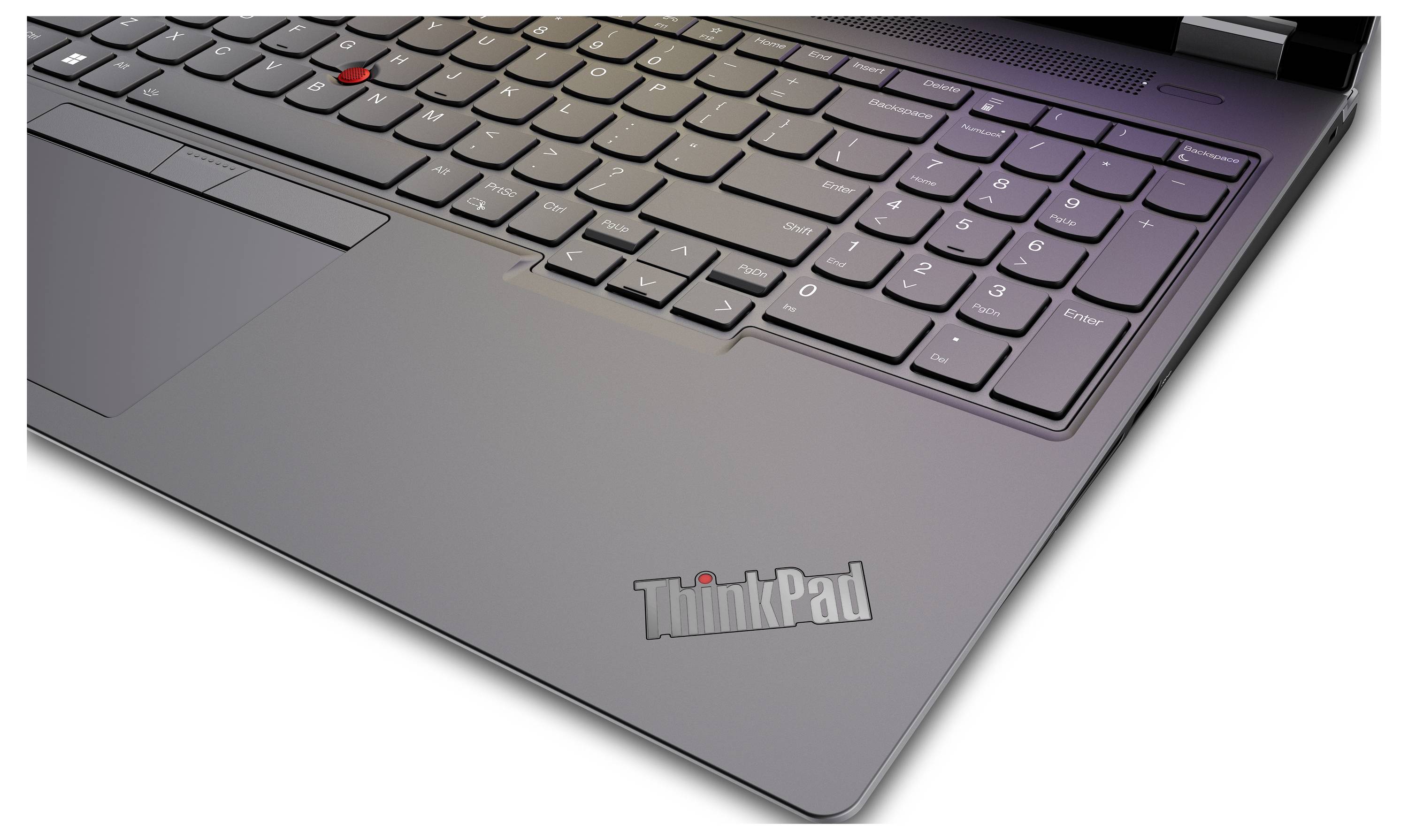 Lenovo Workstation Notebook ThinkPad P16 G2 40.6 cm (16 Zoll) WQUXGA Intel® Core™ i9 i9-13980HX 96 GB RAM 2 TB SSD Deutsch, QWERTZ Schwarz