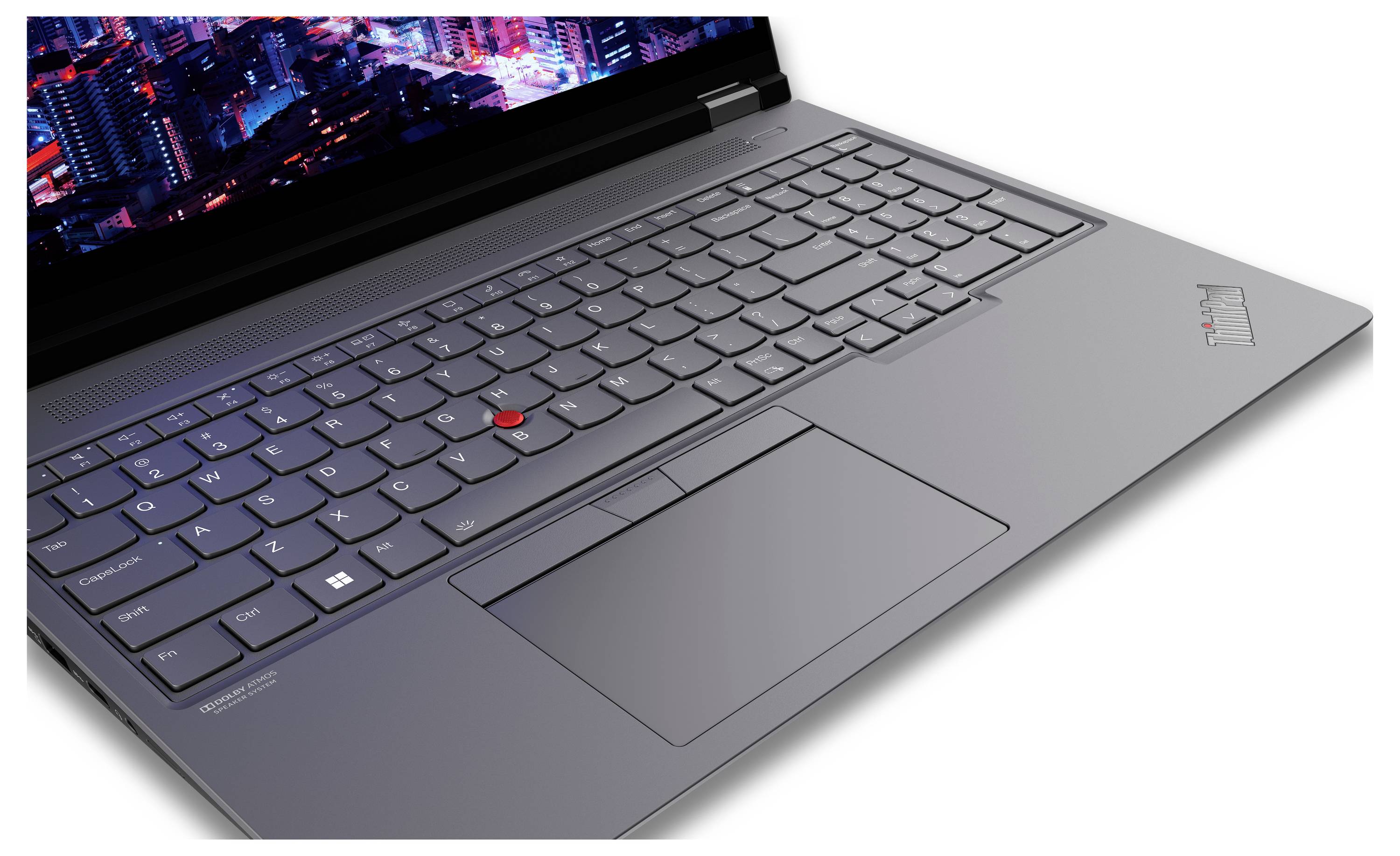 Lenovo Workstation Notebook ThinkPad P16 G2 40.6 cm (16 Zoll) WQUXGA Intel® Core™ i9 i9-13980HX 96 GB RAM 2 TB SSD Deutsch, QWERTZ Schwarz