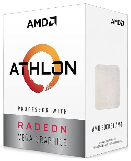 AMD Athlon 3000G 2 x Prozessor (CPU) Tray 35 W