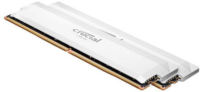Crucial CP2K16G64C38U5W PC-Arbeitsspeicher Modul DDR5 32GB 2 x 16GB 6400MHz 288pin DIMM CP2K16G64C38U5W