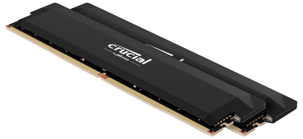 Crucial CP2K16G64C38U5B PC-Arbeitsspeicher Modul DDR5 32GB 2 x 16GB 6400MHz 288pin DIMM CP2K16G64C38U5B