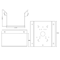 Foscam FABCB1 (black) Eckhalterung Schwarz Foscam FABCB1 (black) Eckhalterung Schwarz