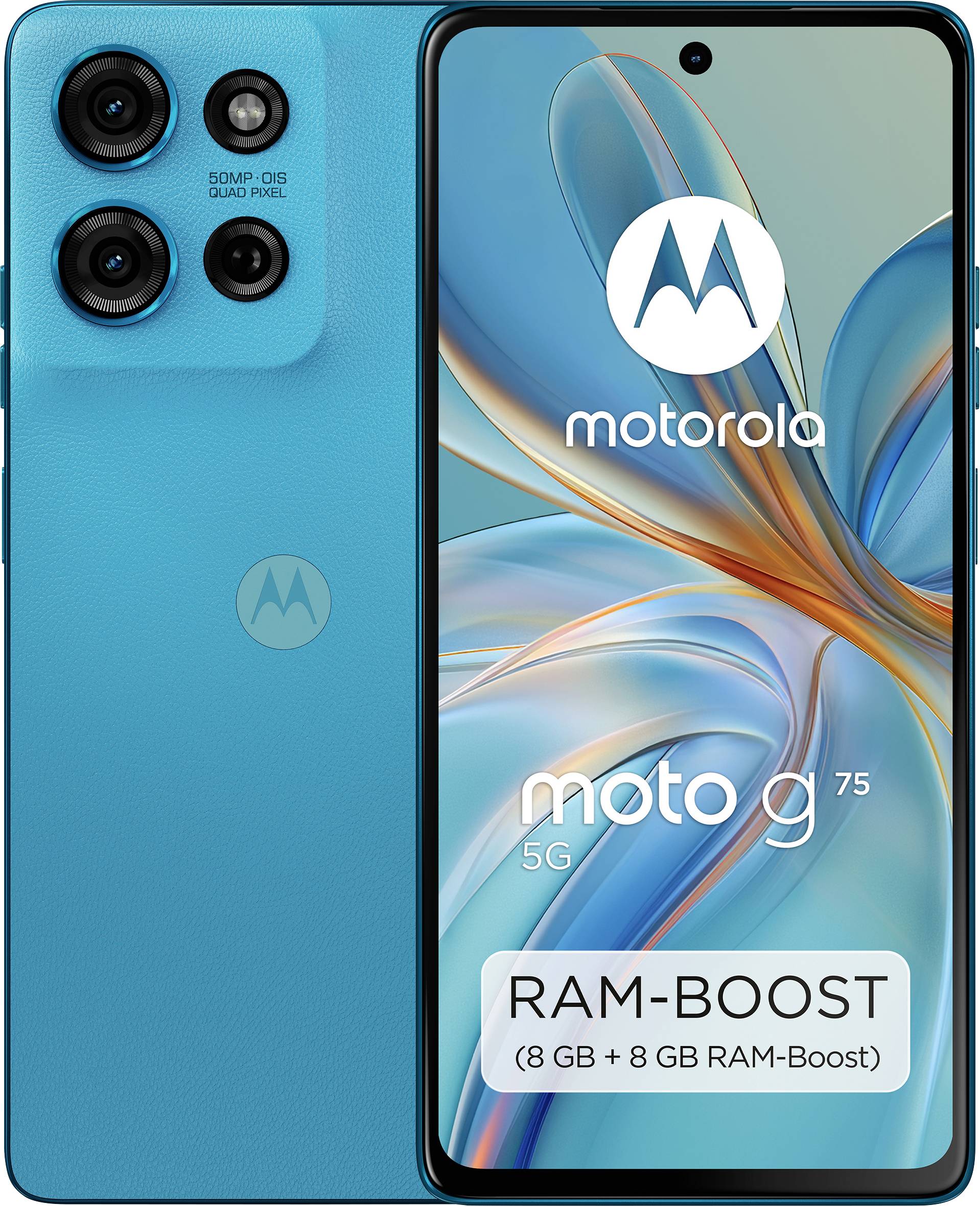 Motorola G75 256 GB Aquablau EEK B (A - G) 17.2 cm (6.78 Zoll) Smartphone