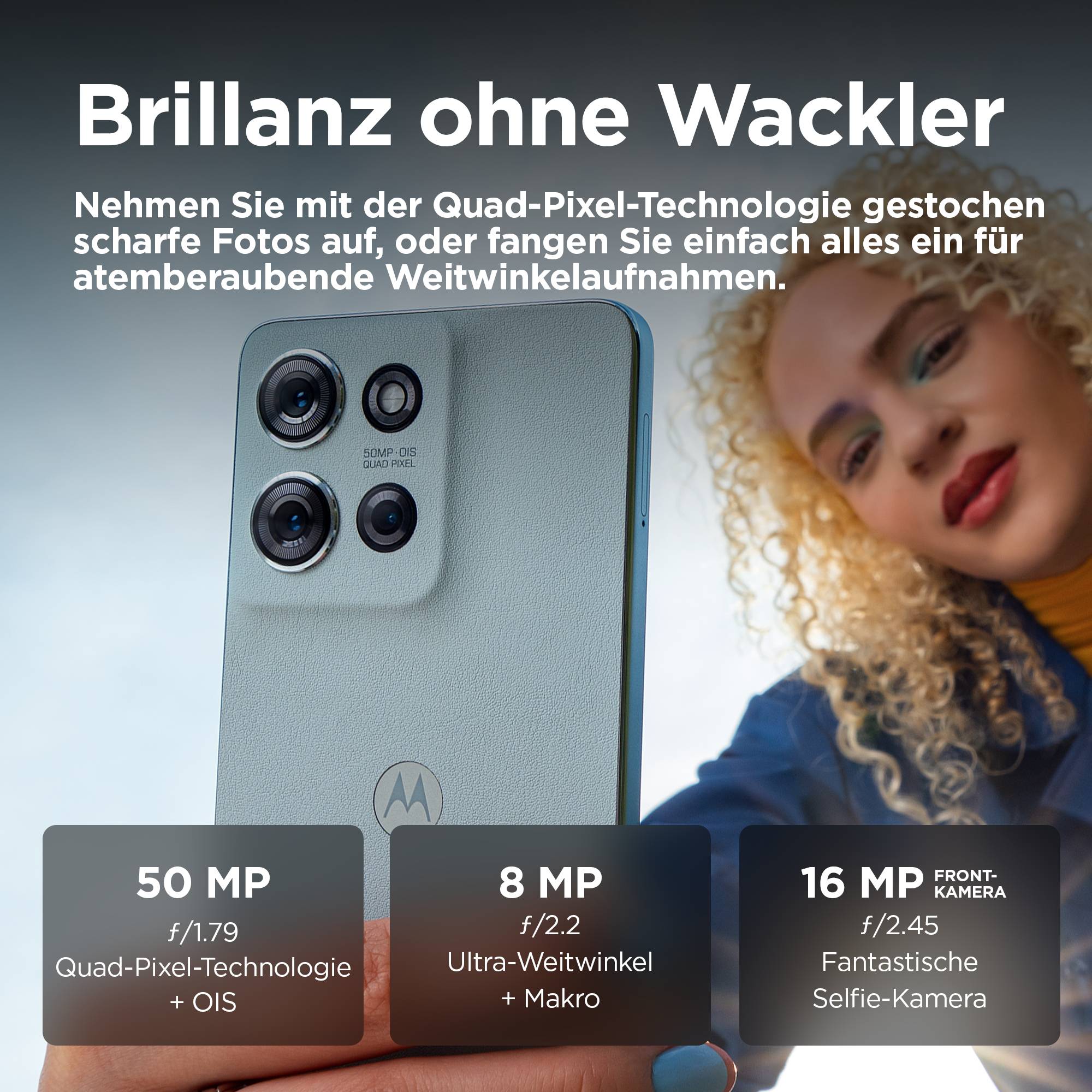 Motorola G75 256 GB Grün EEK B (A - G) 17.2 cm (6.78 Zoll) Smartphone