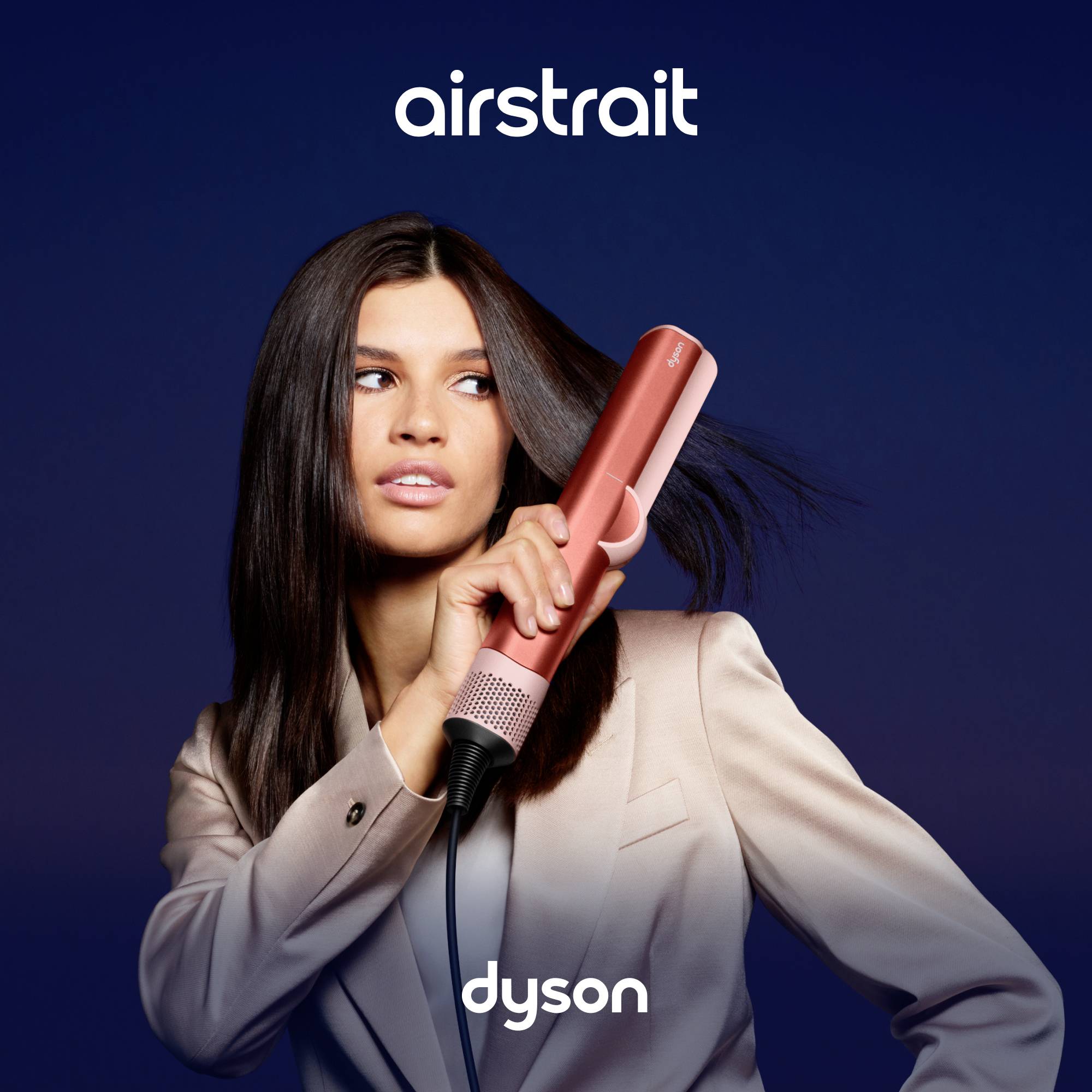 Dyson Airstrait™ Gifting Edition 2024 HT Strawberryy Bronze-Rose Glätteisen Erdbeere, Bronze, Rose