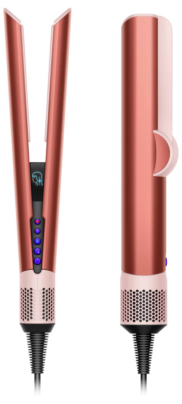 Dyson Airstrait™ Gifting Edition 2024 HT Strawberryy Bronze-Rose Glätteisen Erdbeere, Bronze, Rose