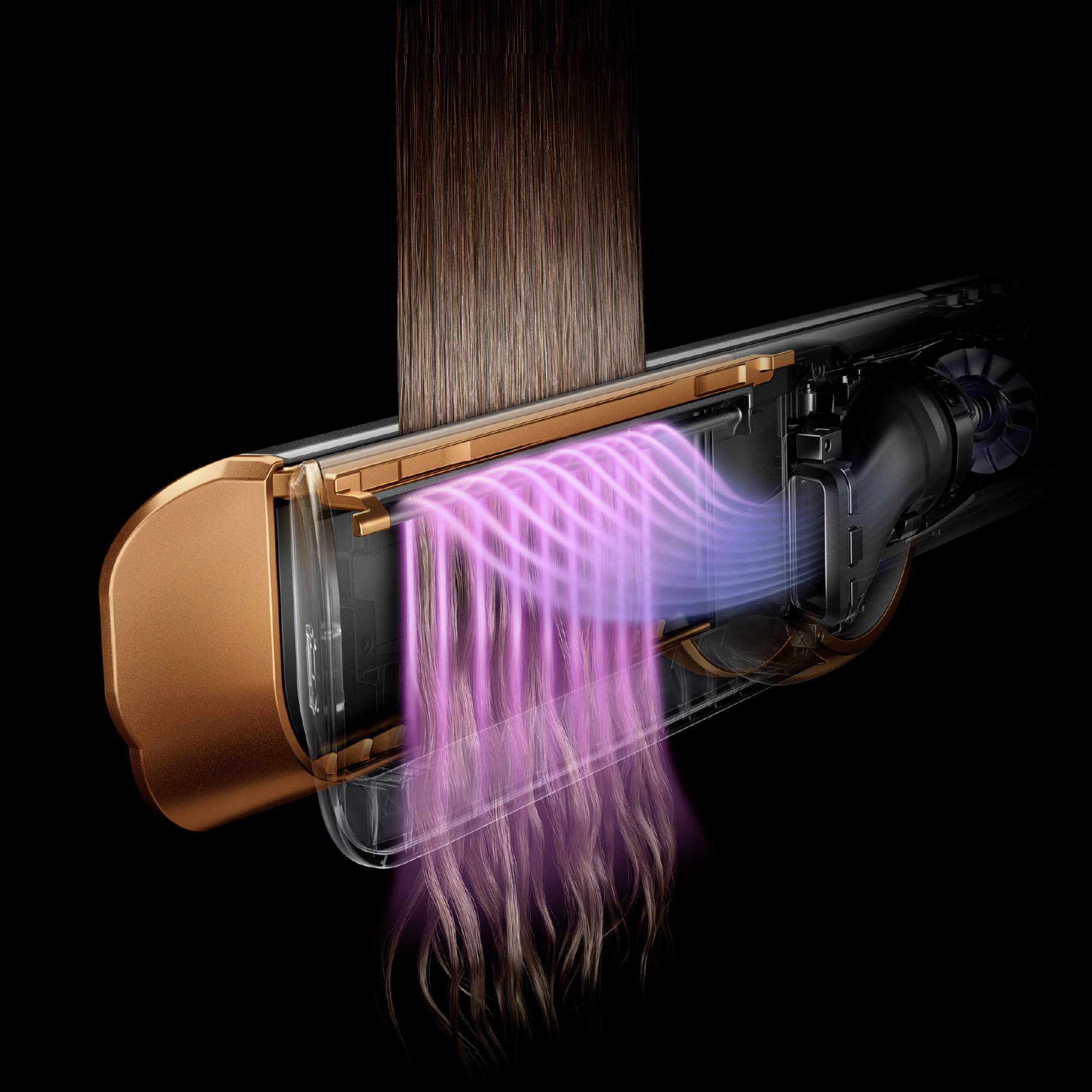 Dyson Airstrait™ Nickel-Kupfer Glätteisen Nickel, Kupfer