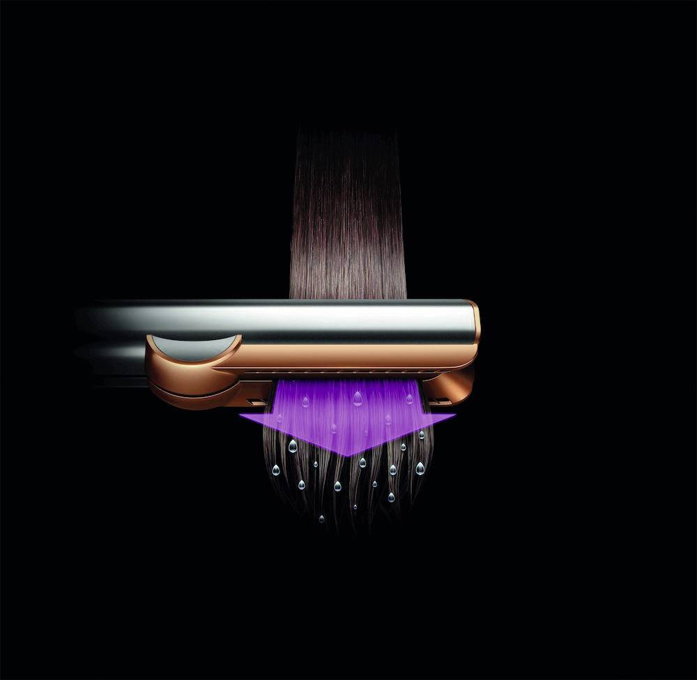 Dyson Airstrait™ Nickel-Kupfer Glätteisen Nickel, Kupfer