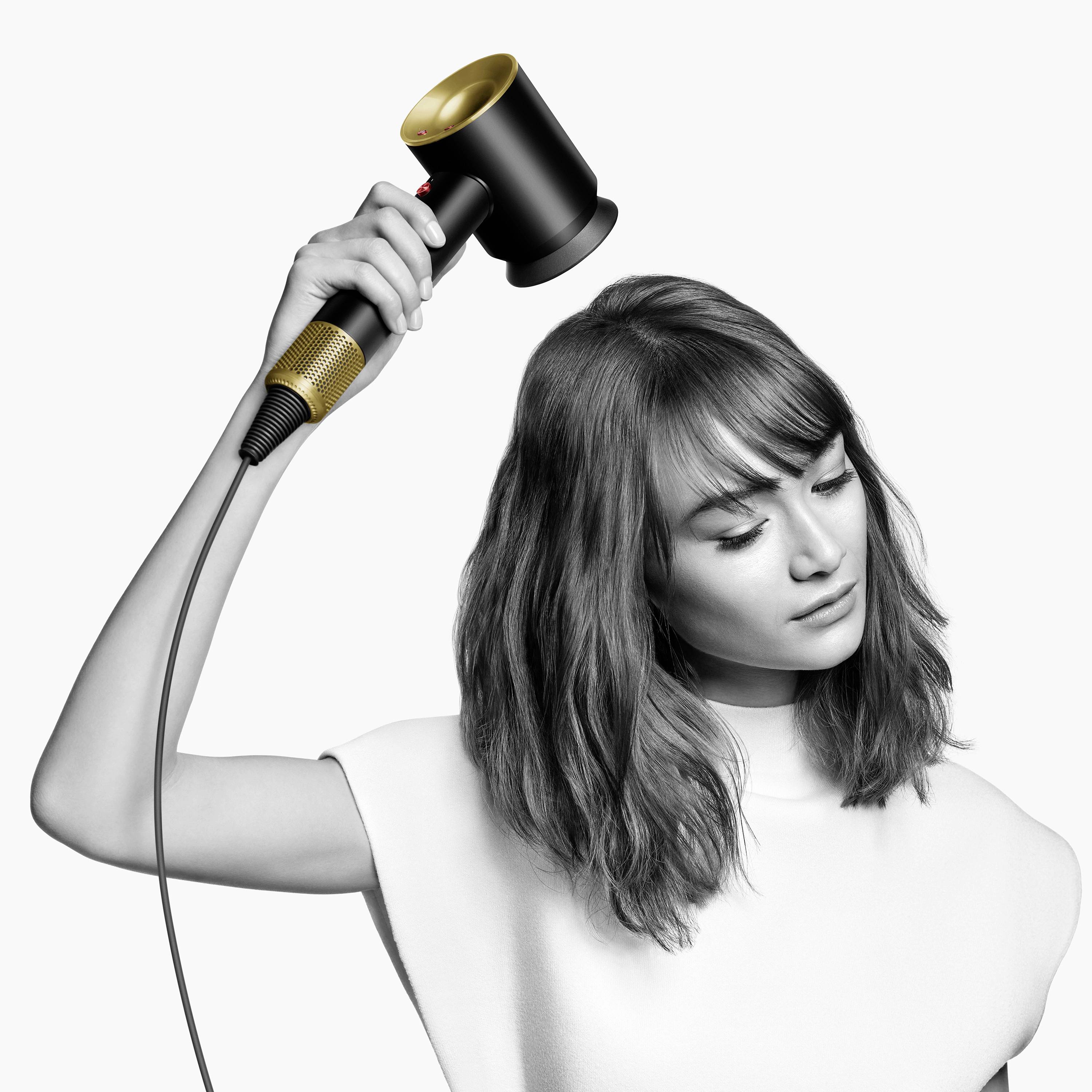 Dyson Supersonic™ HD07 Gold-Schwarz Haartrockner Schwarz, Gold