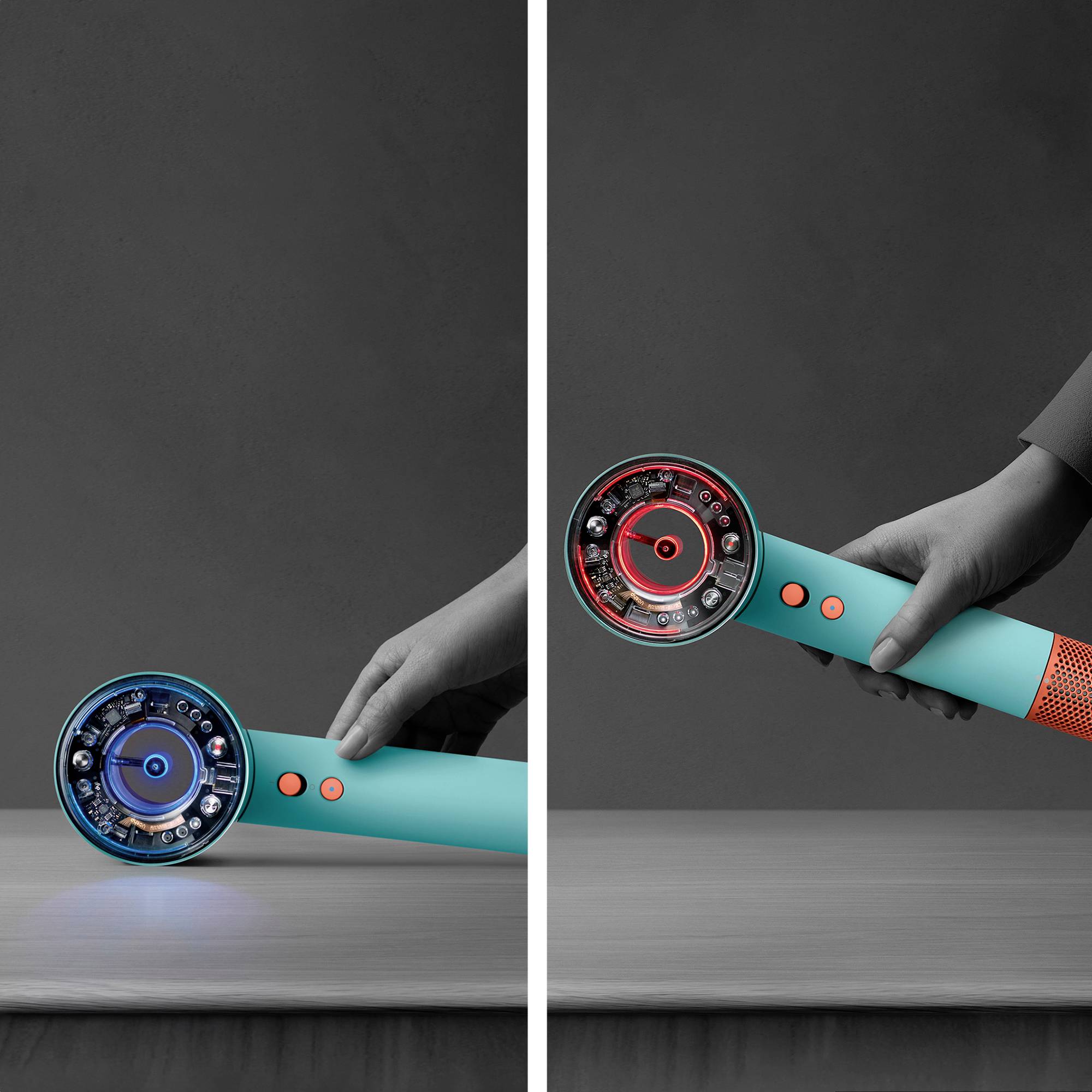 Dyson Supersonic™ Nural HD 16 Patina-Topaz Haartrockner Hellgrün