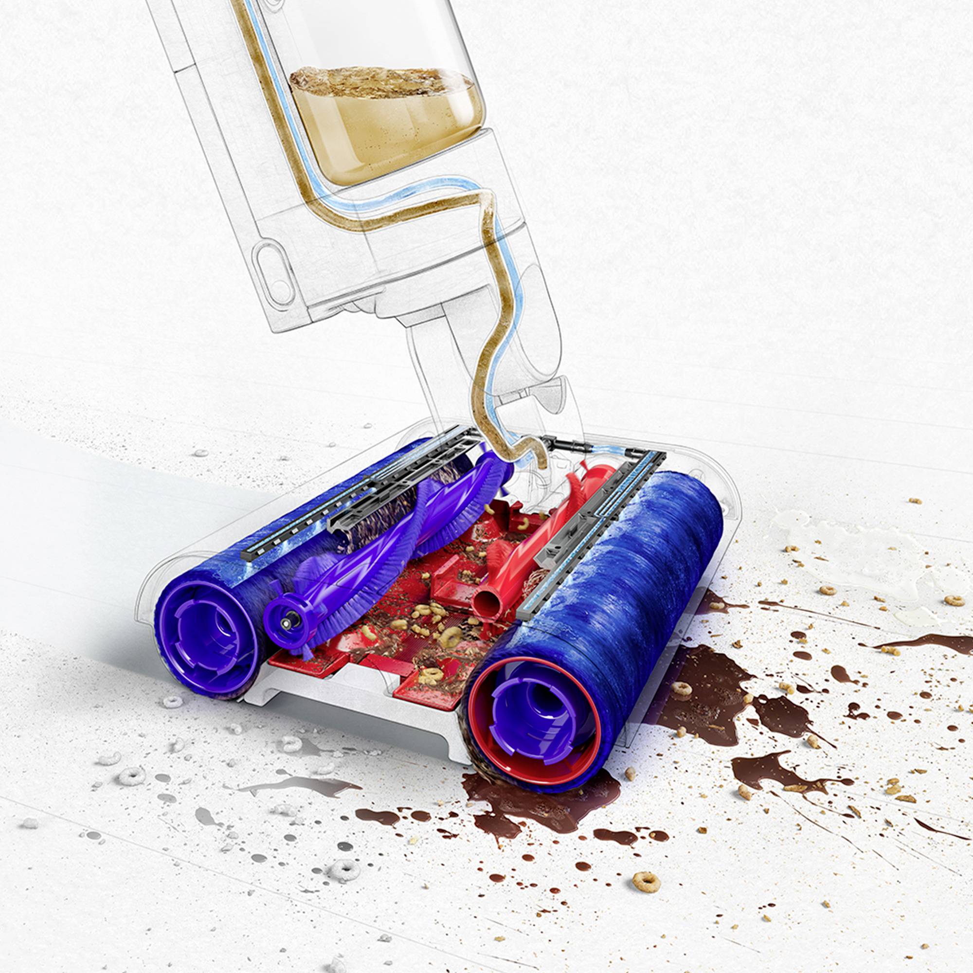 Dyson WashG1 Mattschwarz-Ultramarin 486236-01 Hartbodenreiniger