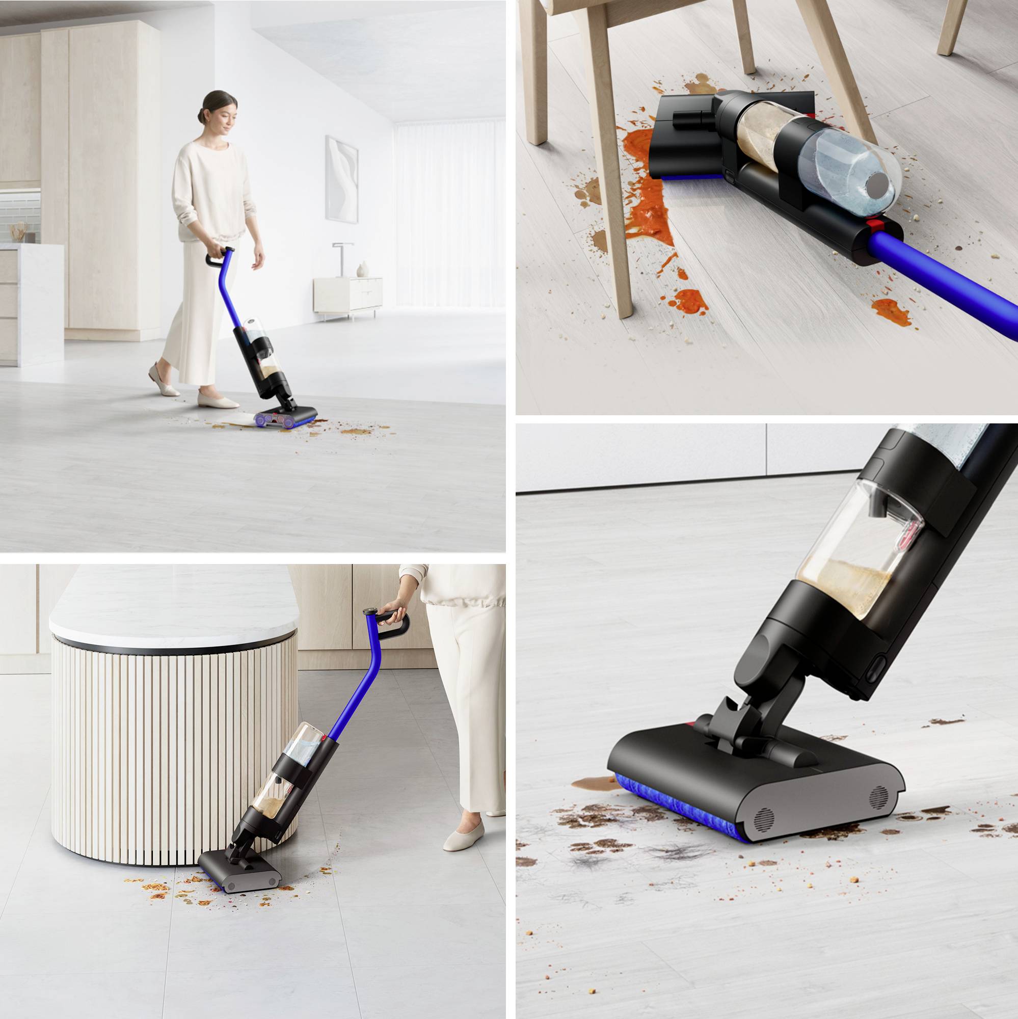 Dyson WashG1 Mattschwarz-Ultramarin 486236-01 Hartbodenreiniger