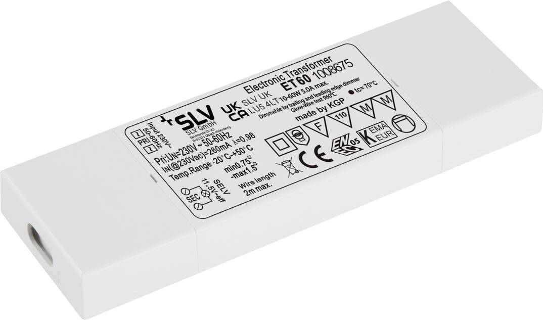 SLV 1008675 LED-Trafo 62W dimmbar 1St.