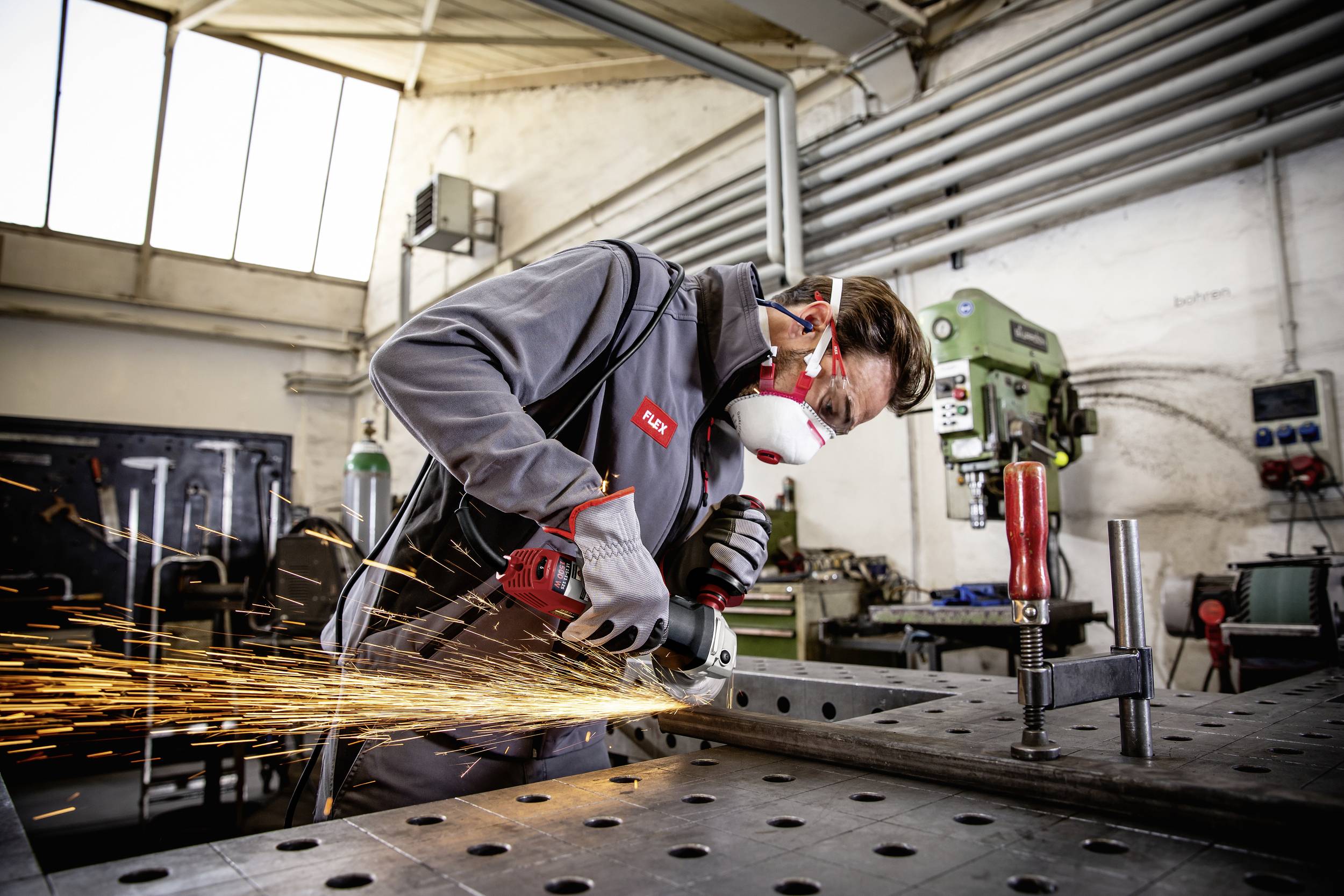 Flex LE 15-11 125 230/CEE 447722 Winkelschleifer 125mm 1500W 230V