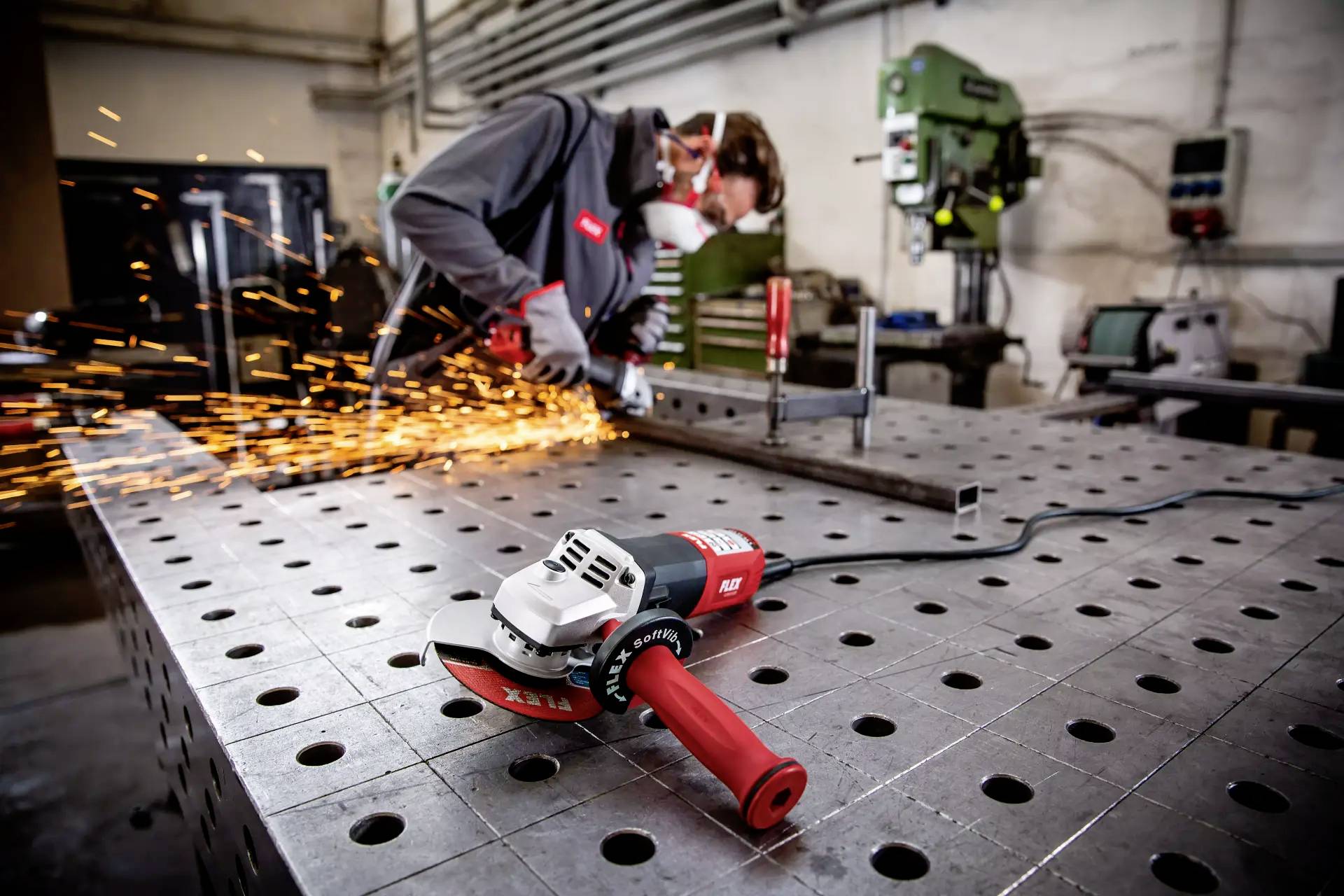 Flex LE 15-11 125 230/CEE 447722 Winkelschleifer 125mm 1500W 230V